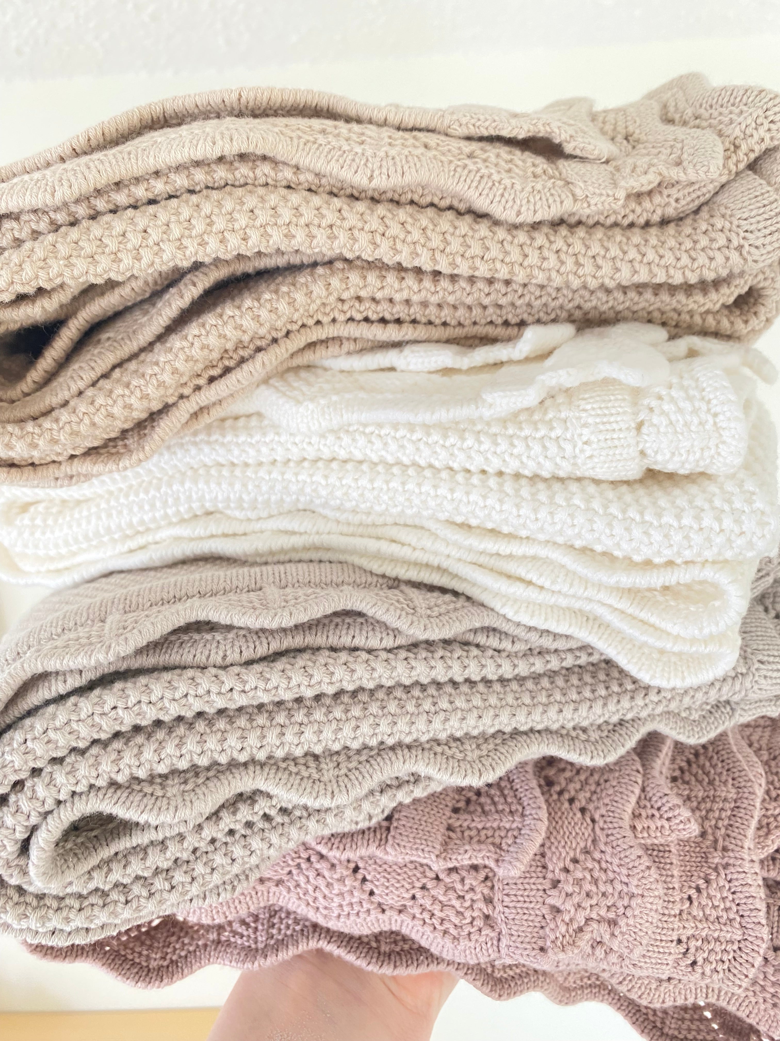 Knit Heirloom Blanket – Sandstone | ba.be.O Canada