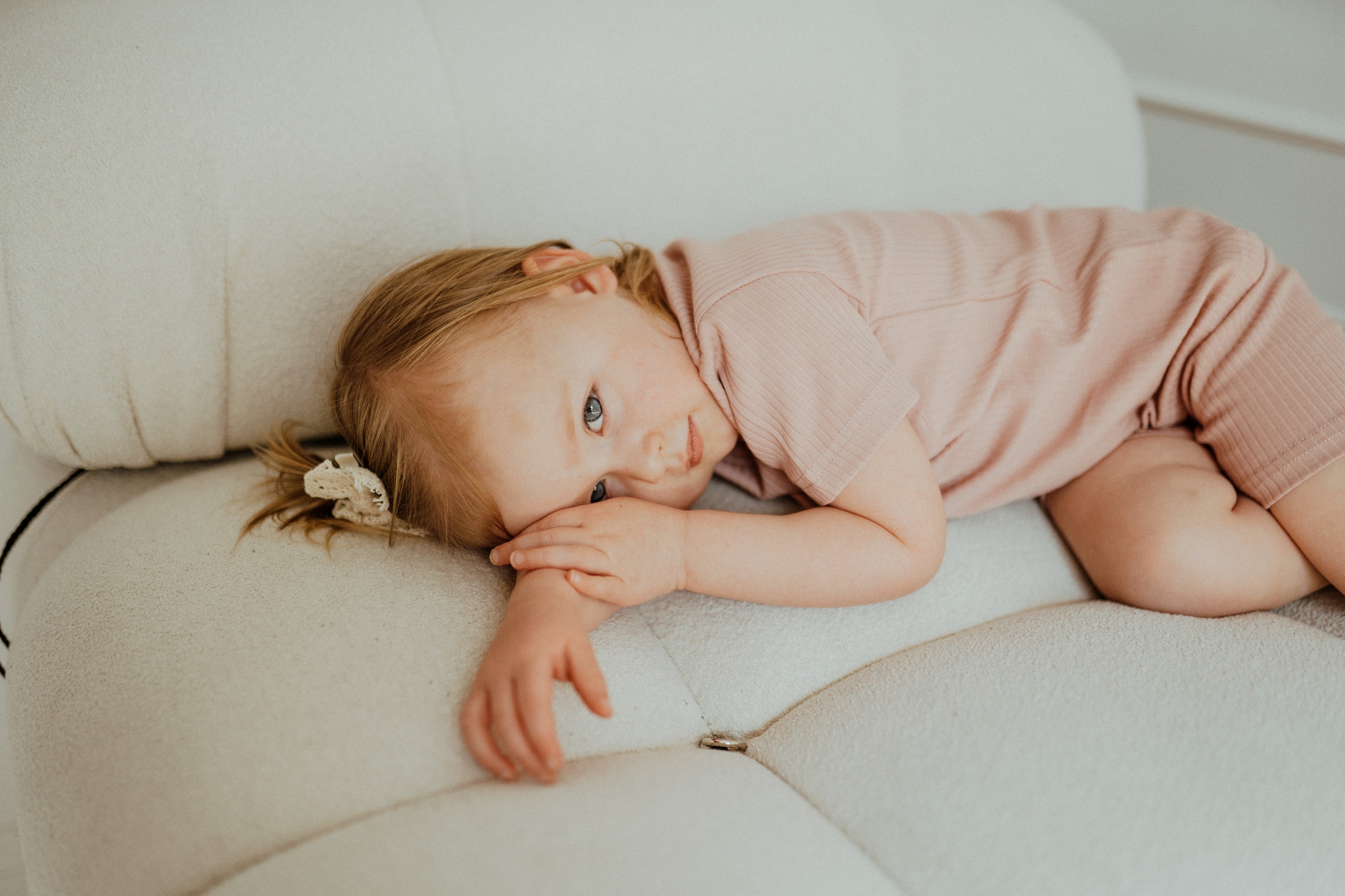 Biker Short Set - Rose