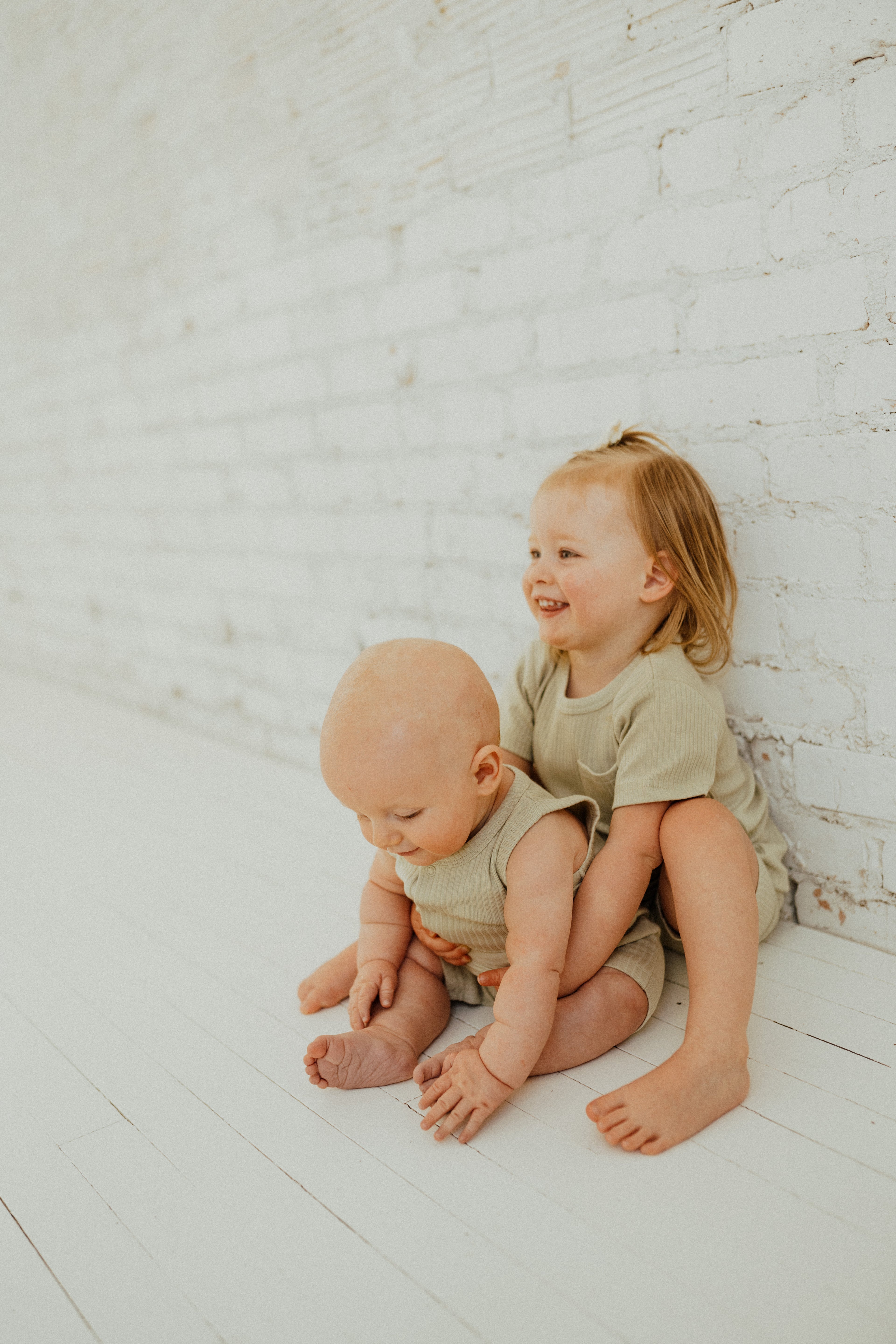 Biker Short Set - Light Sage