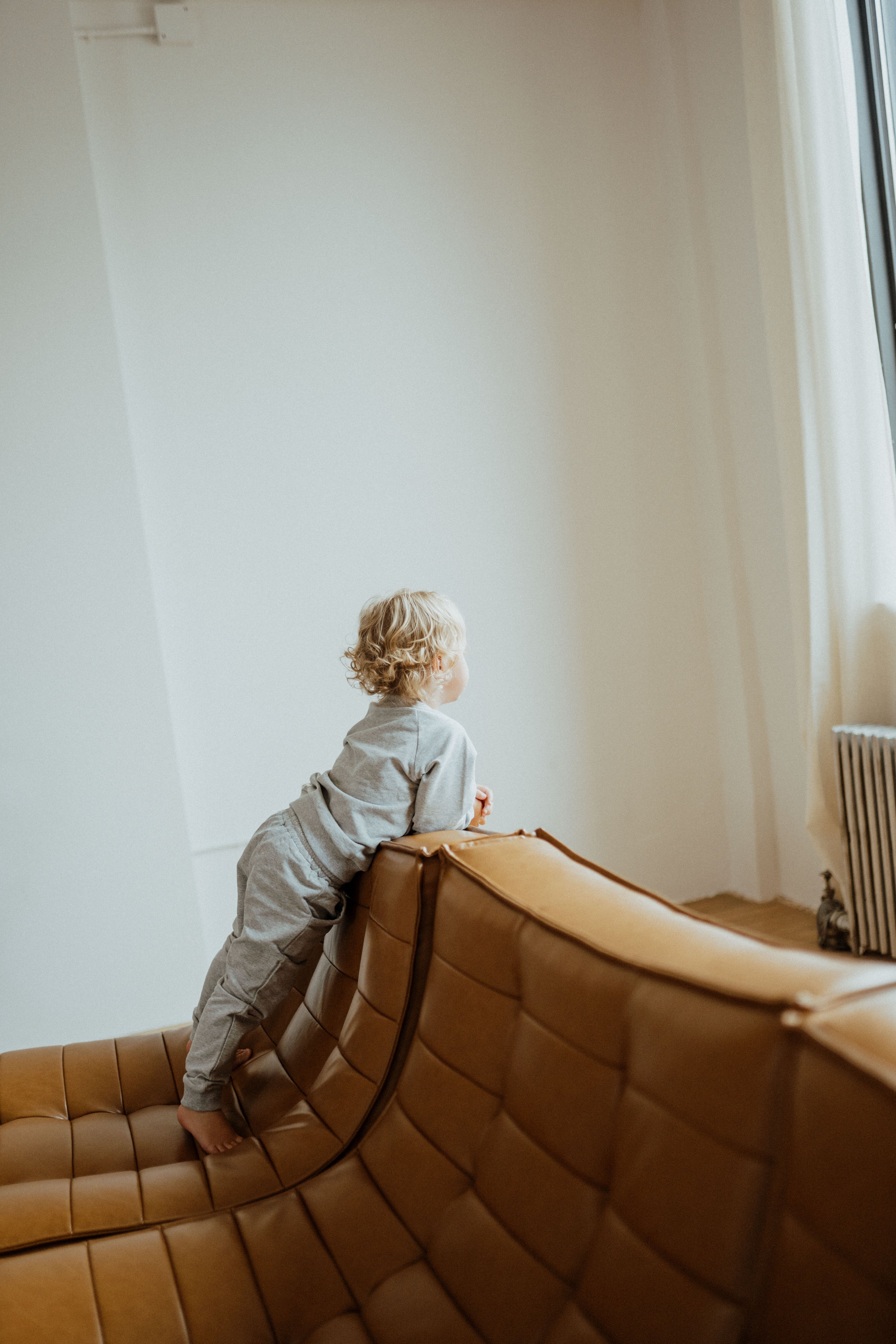 Organic Cotton Baby & Toddler Sweatsuit, Heather Grey | ba.be.O Canada