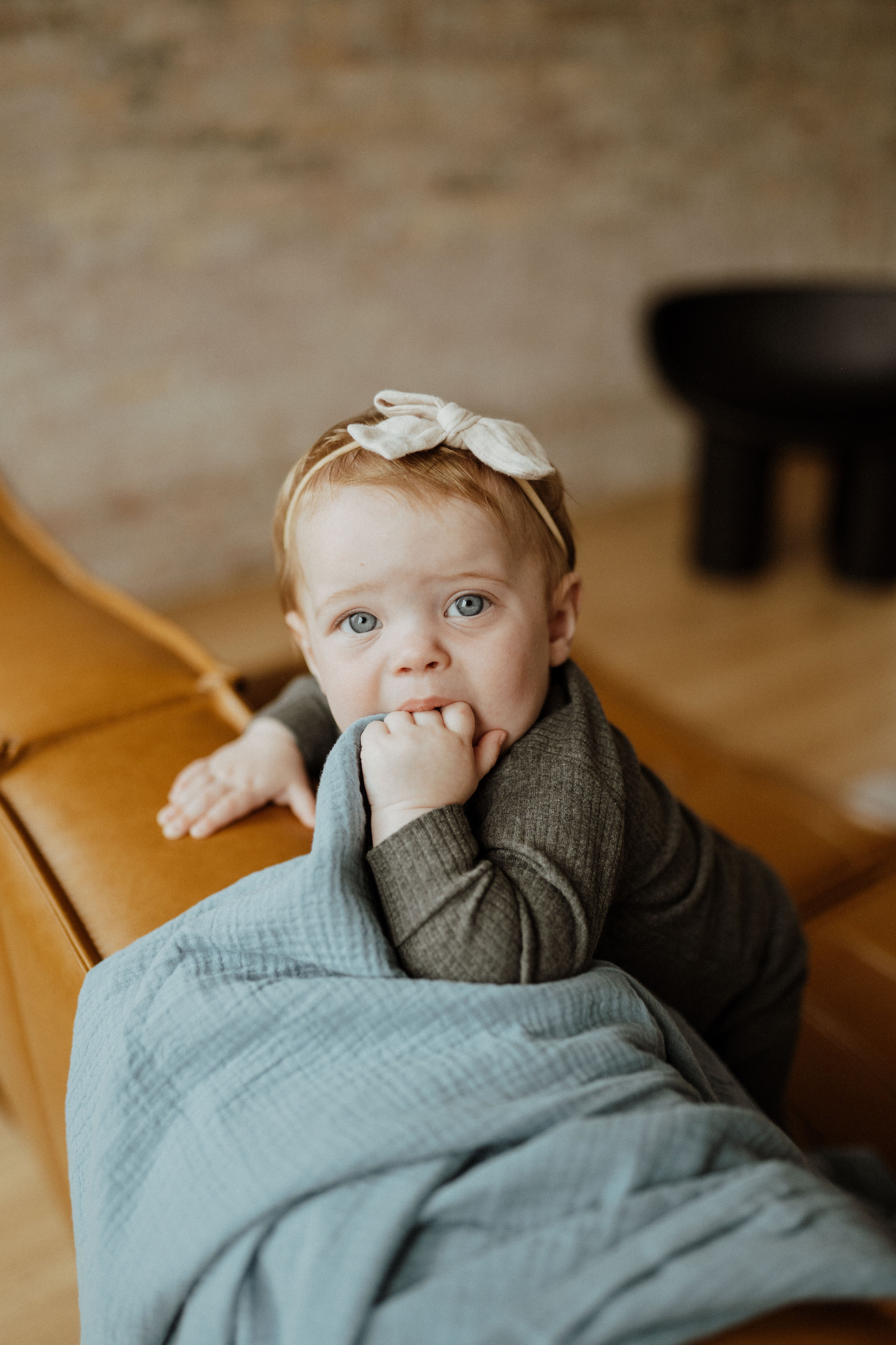 Organic Cotton Two-Piece Baby Outfit, Charcoal | ba.be.O Canada