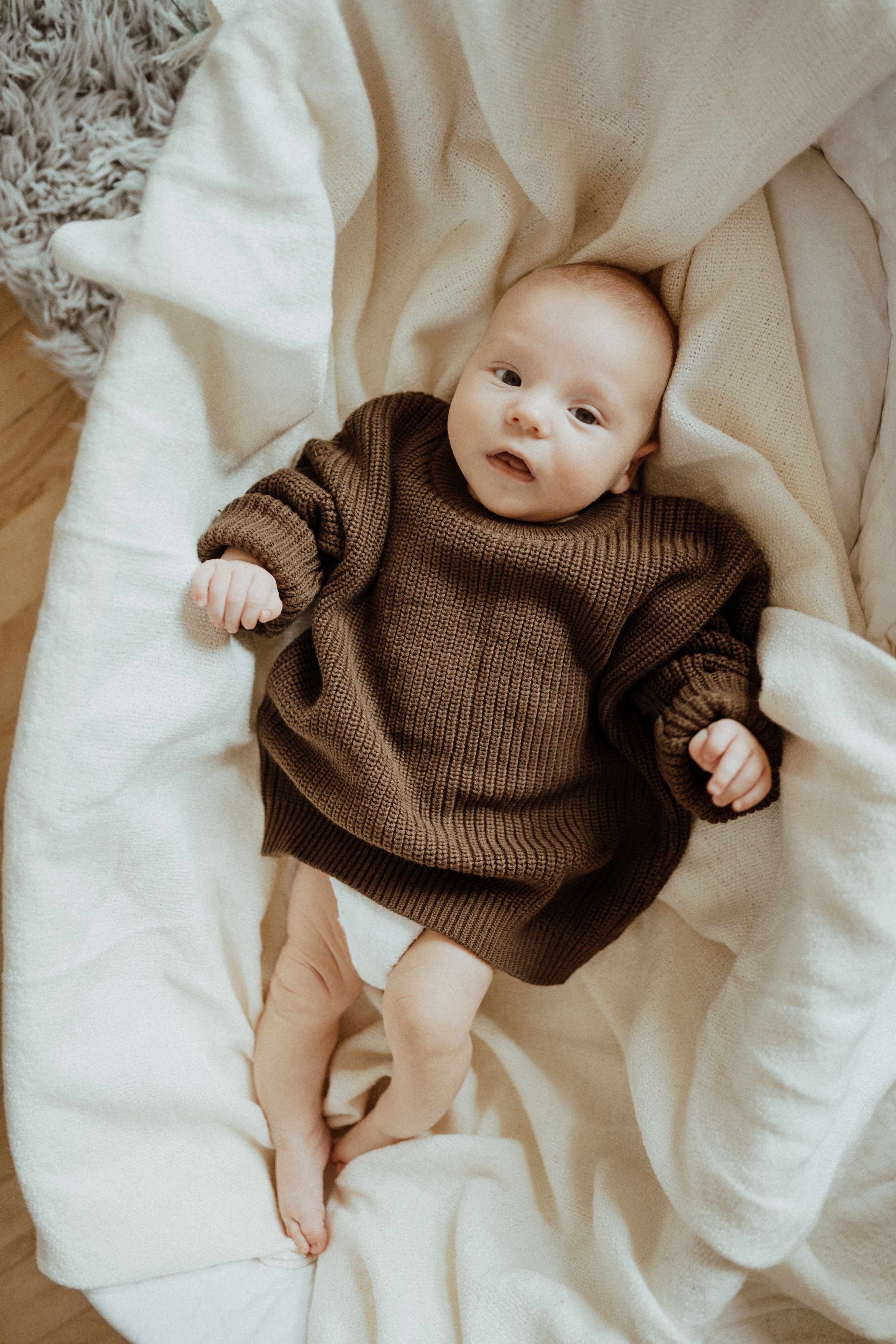 Knit Sweater – Midnight Soil | ba.be.O Canada