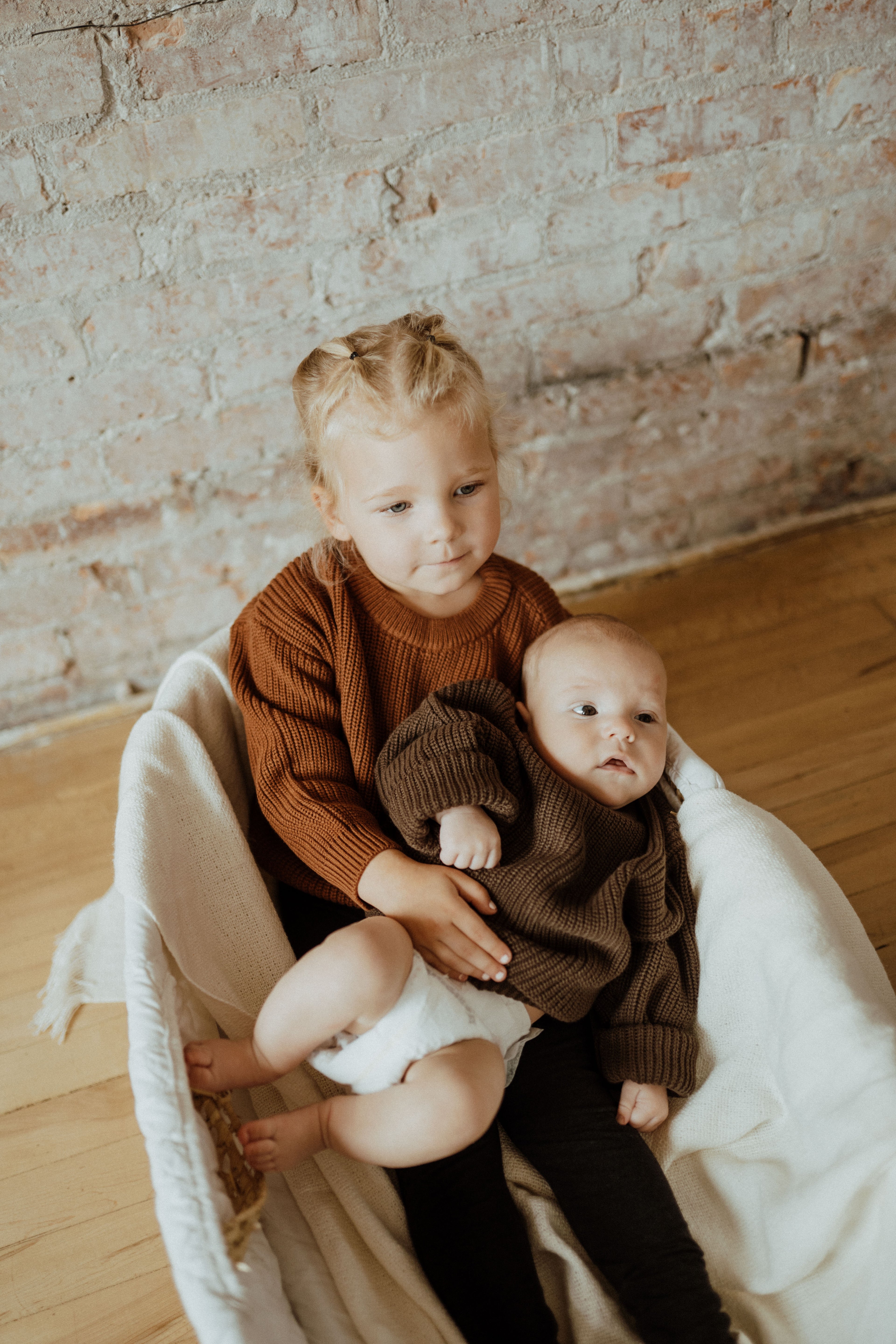 Knit Sweater – Coffee | ba.be.O Canada