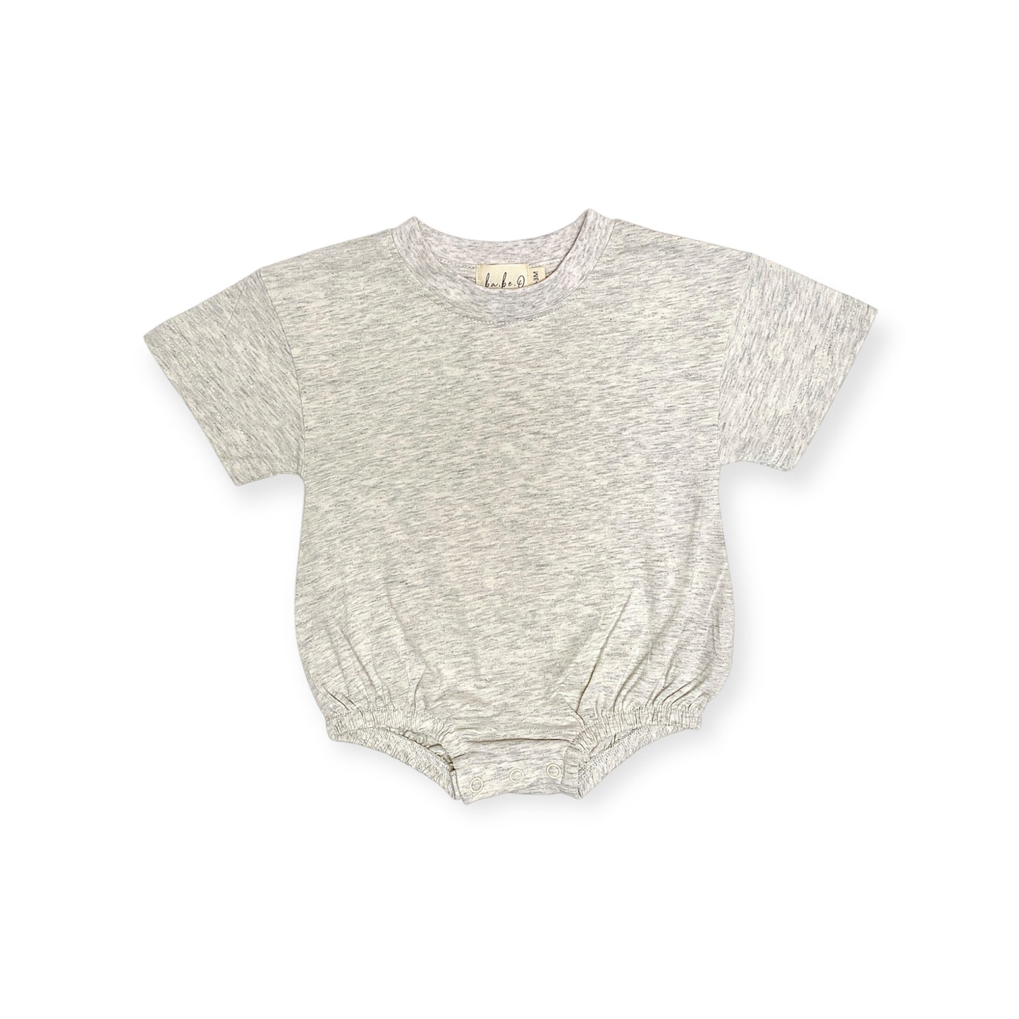 Drop Shoulder - Light Heathered Grey