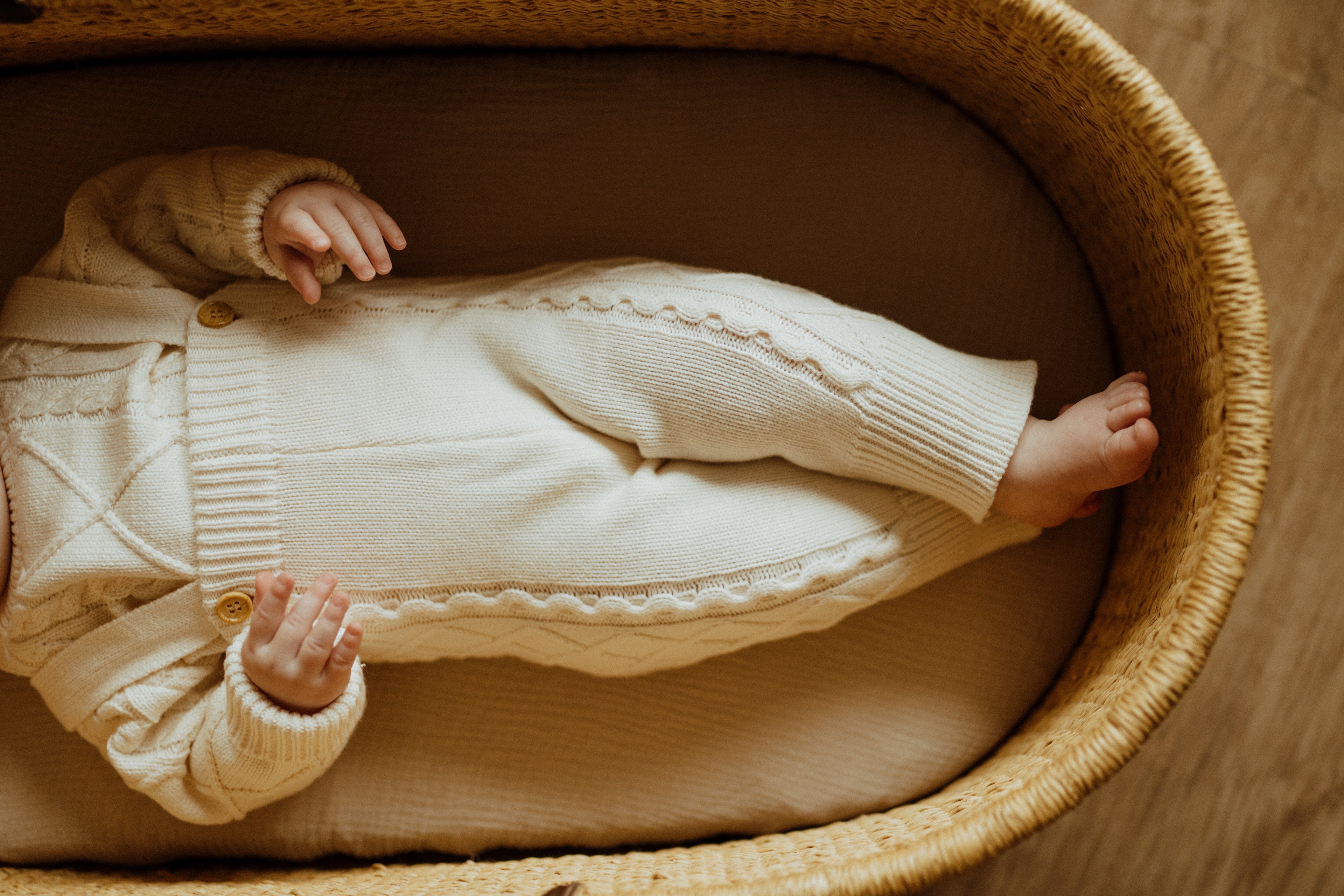 Suspender Set - Cream