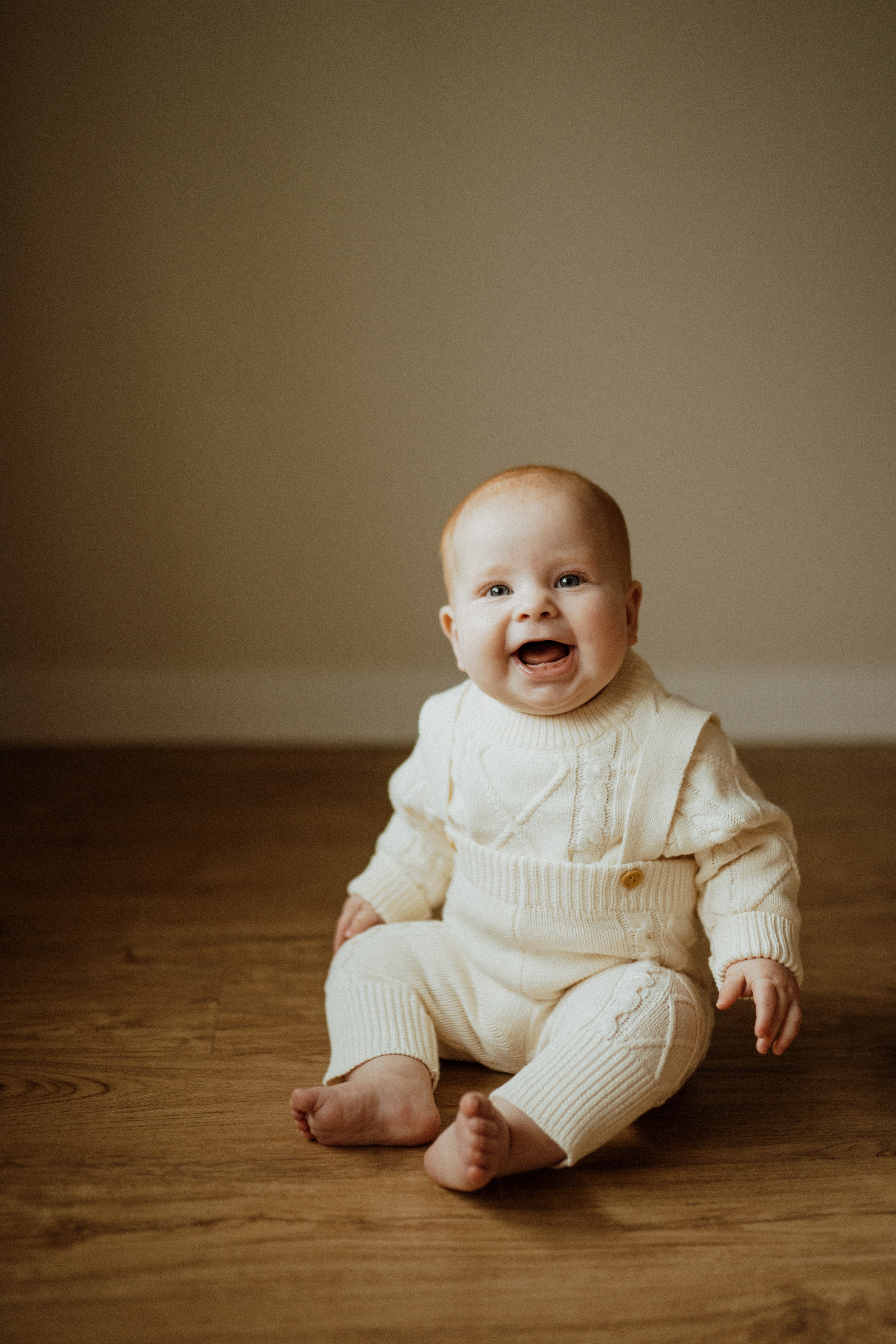 Suspender Set - Cream