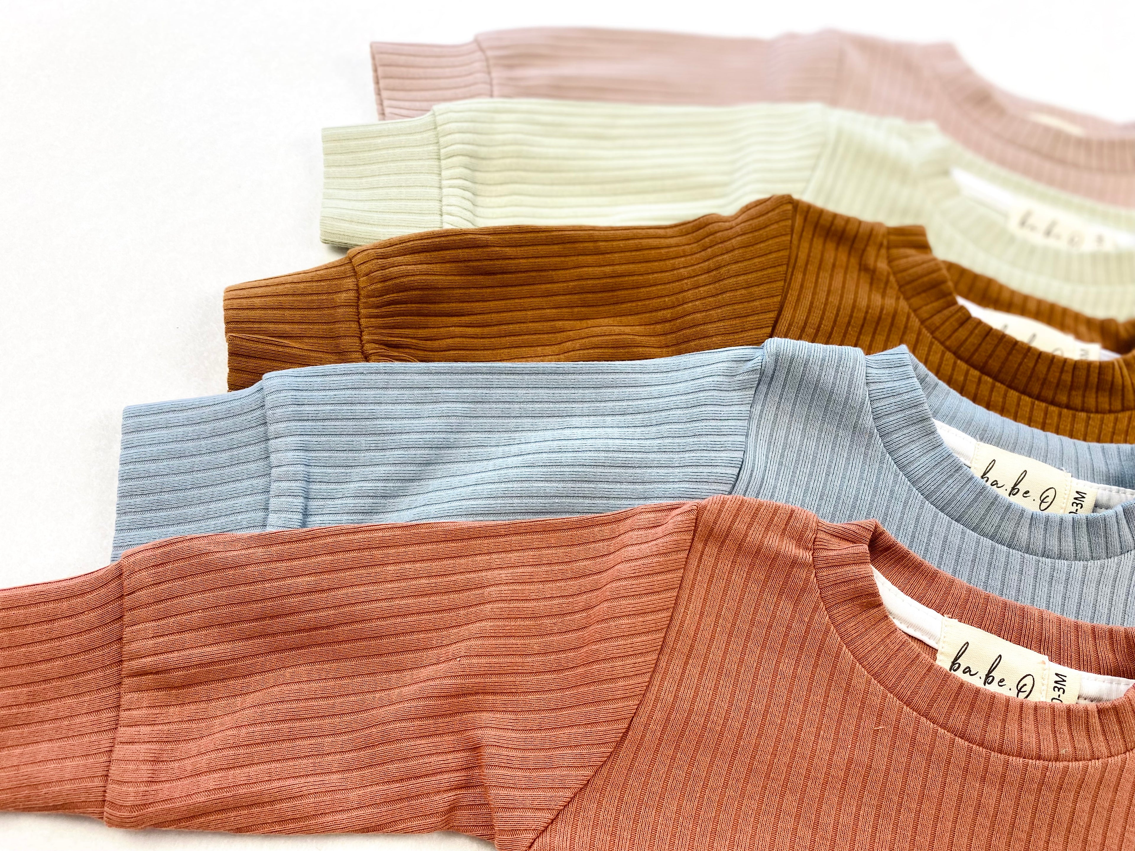 Organic Cotton Two-Piece Baby Outfit, Rust | ba.be.O Canada