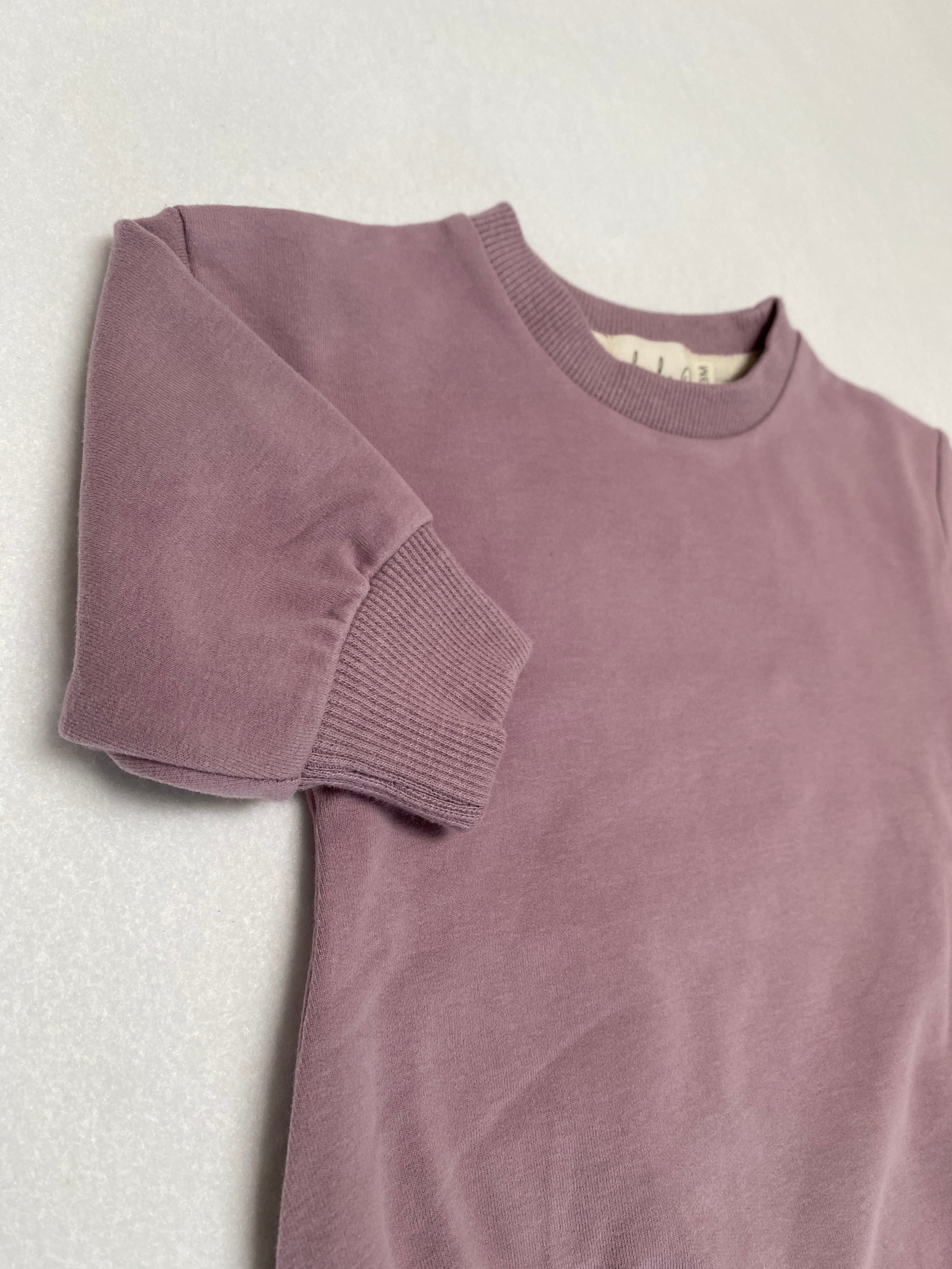 Organic Cotton Baby & Toddler Sweatsuit, Iris | ba.be.O Canada