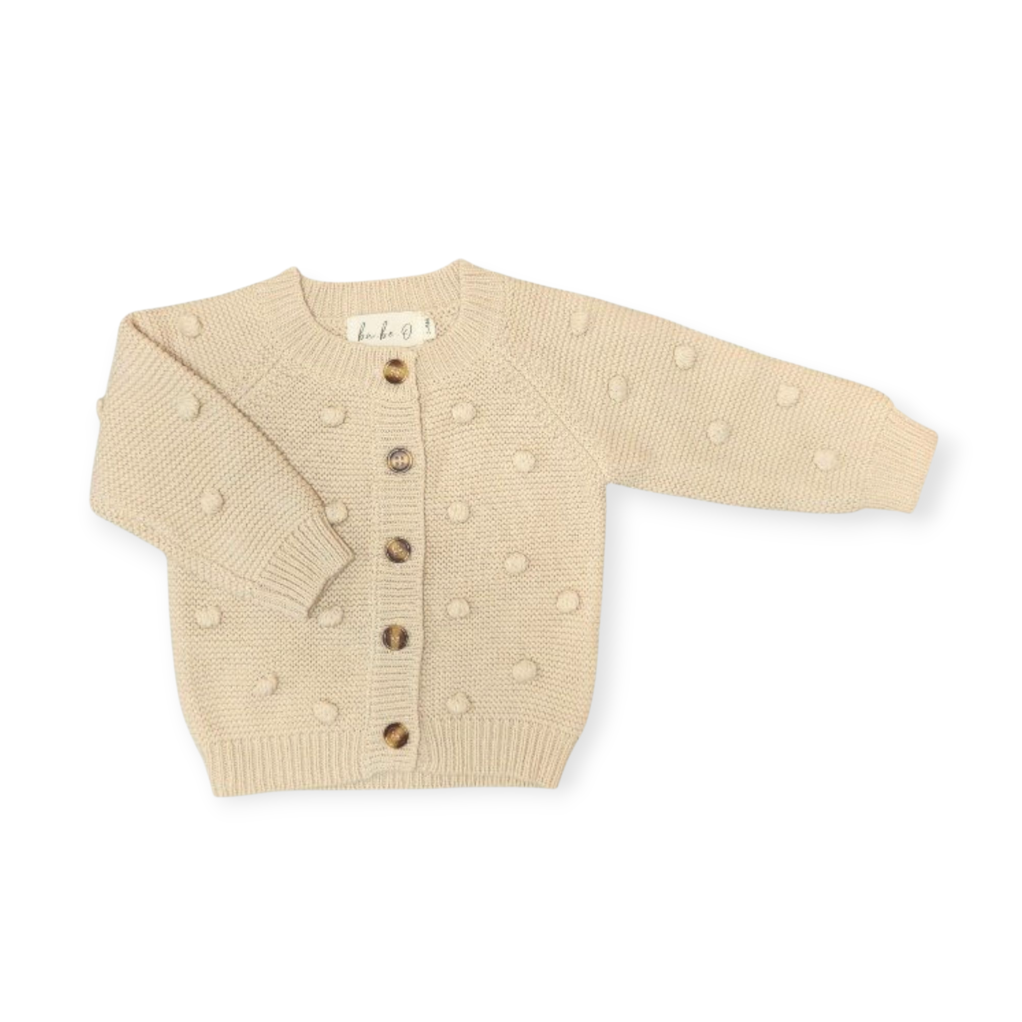 Dot Cardigan - Cream