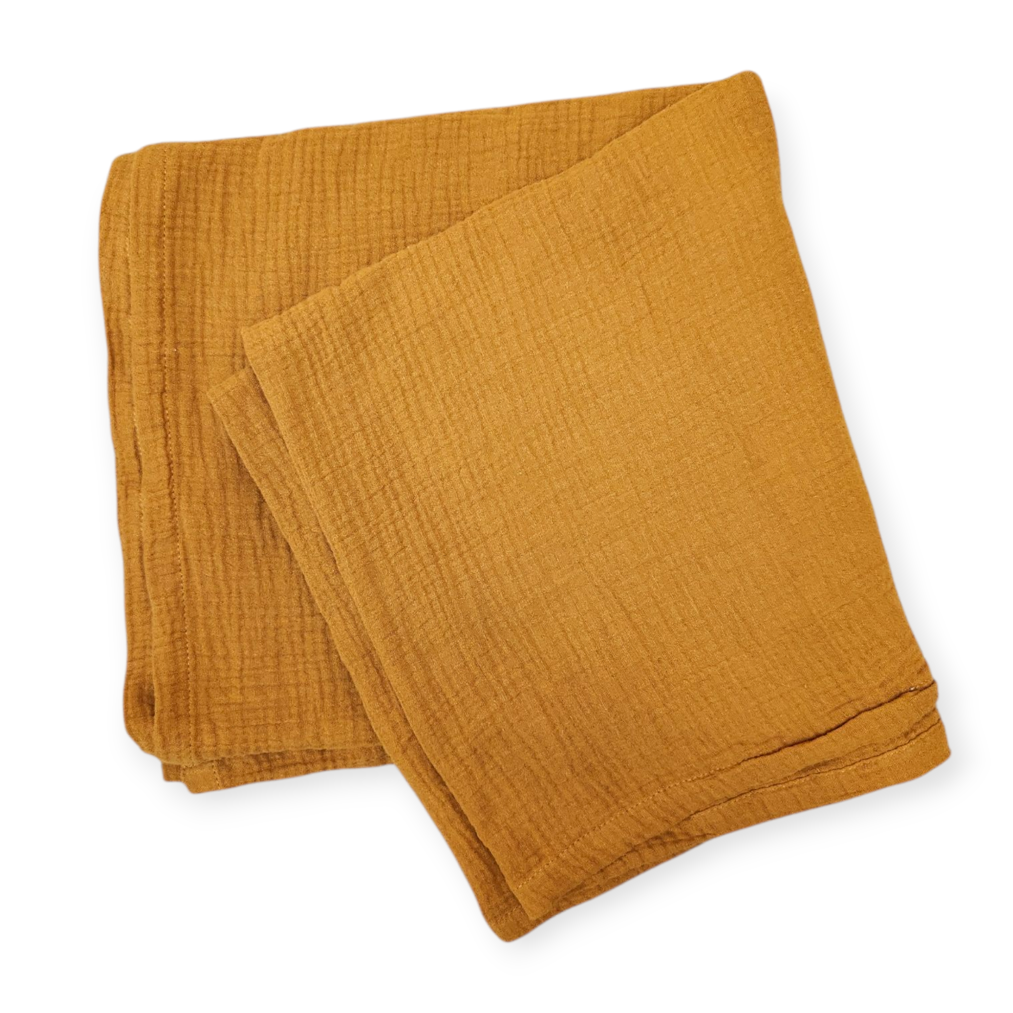 Organic Cotton Muslin Swaddle – Copper | ba.be.O Canada