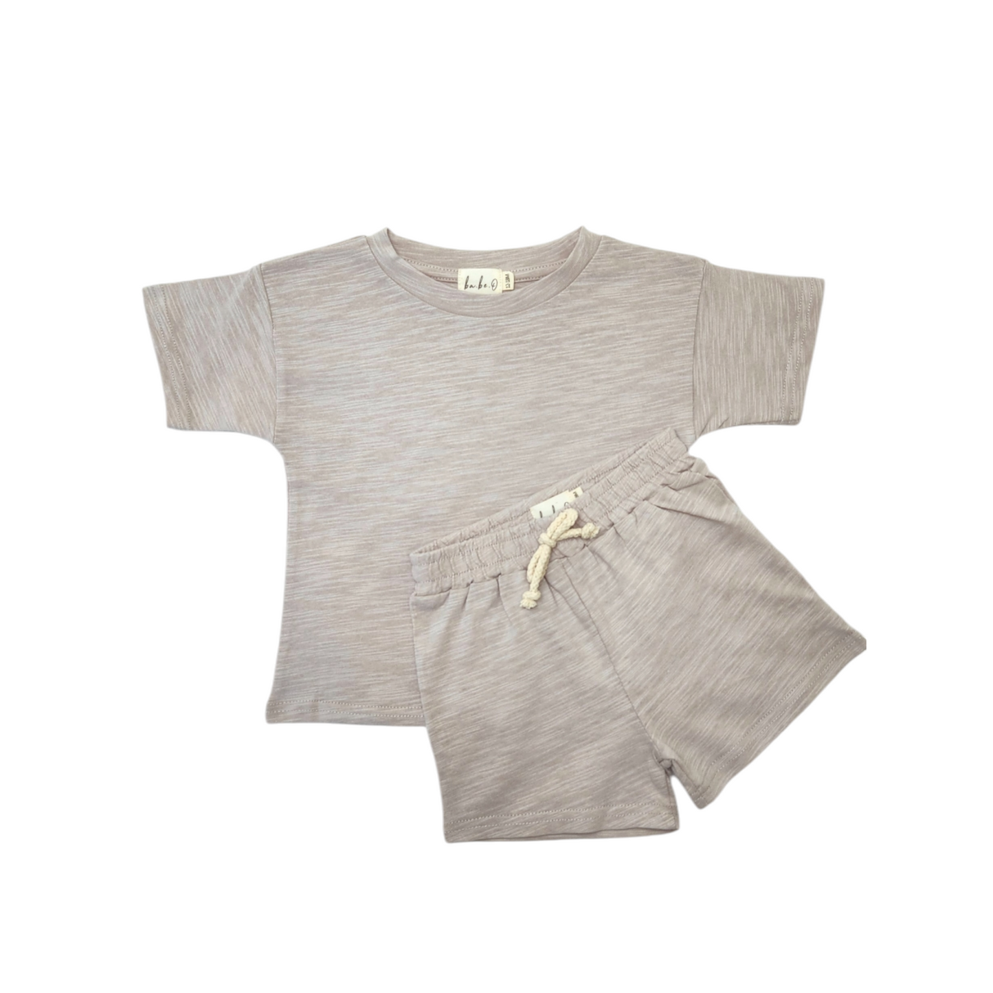 Short Set - Warm Grey