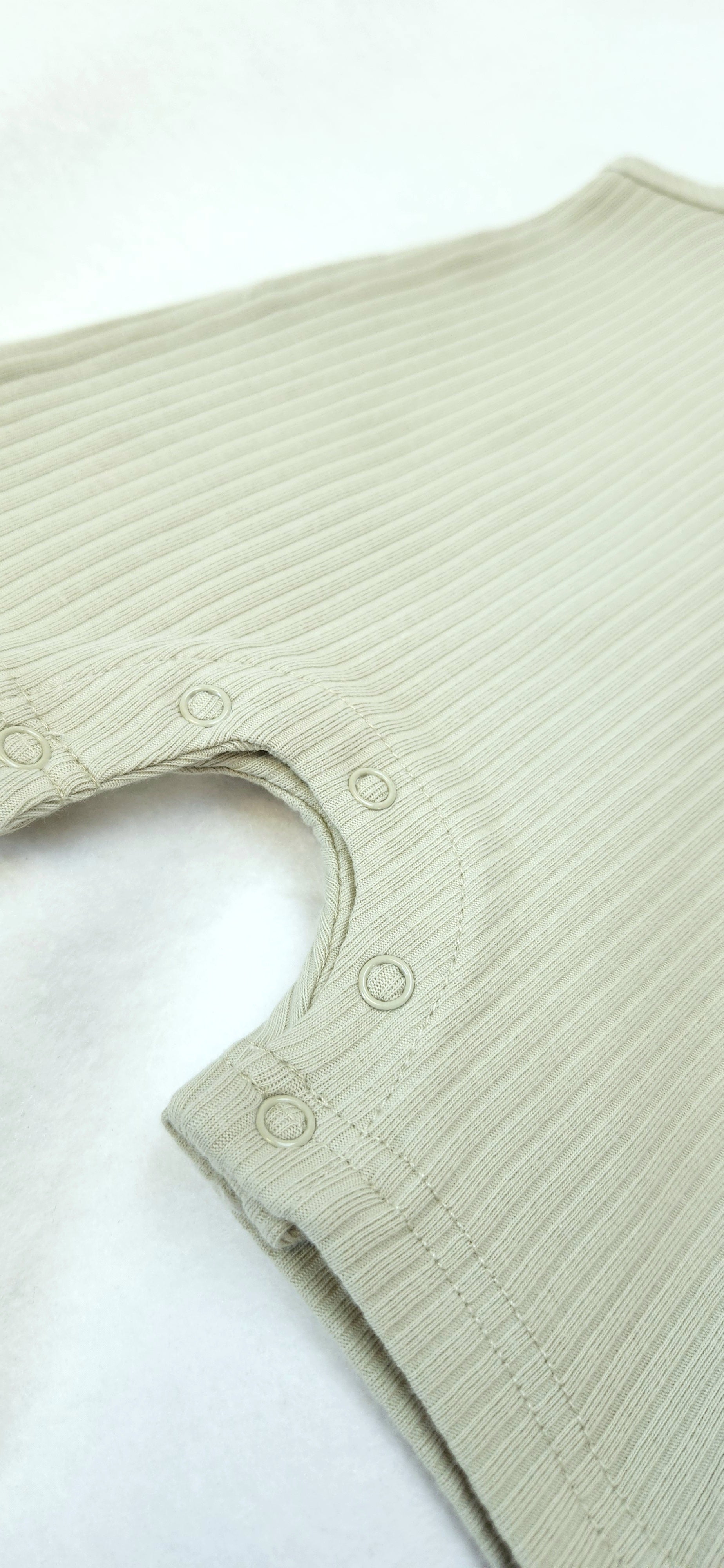 Ribbed Tank Romper - Light Sage