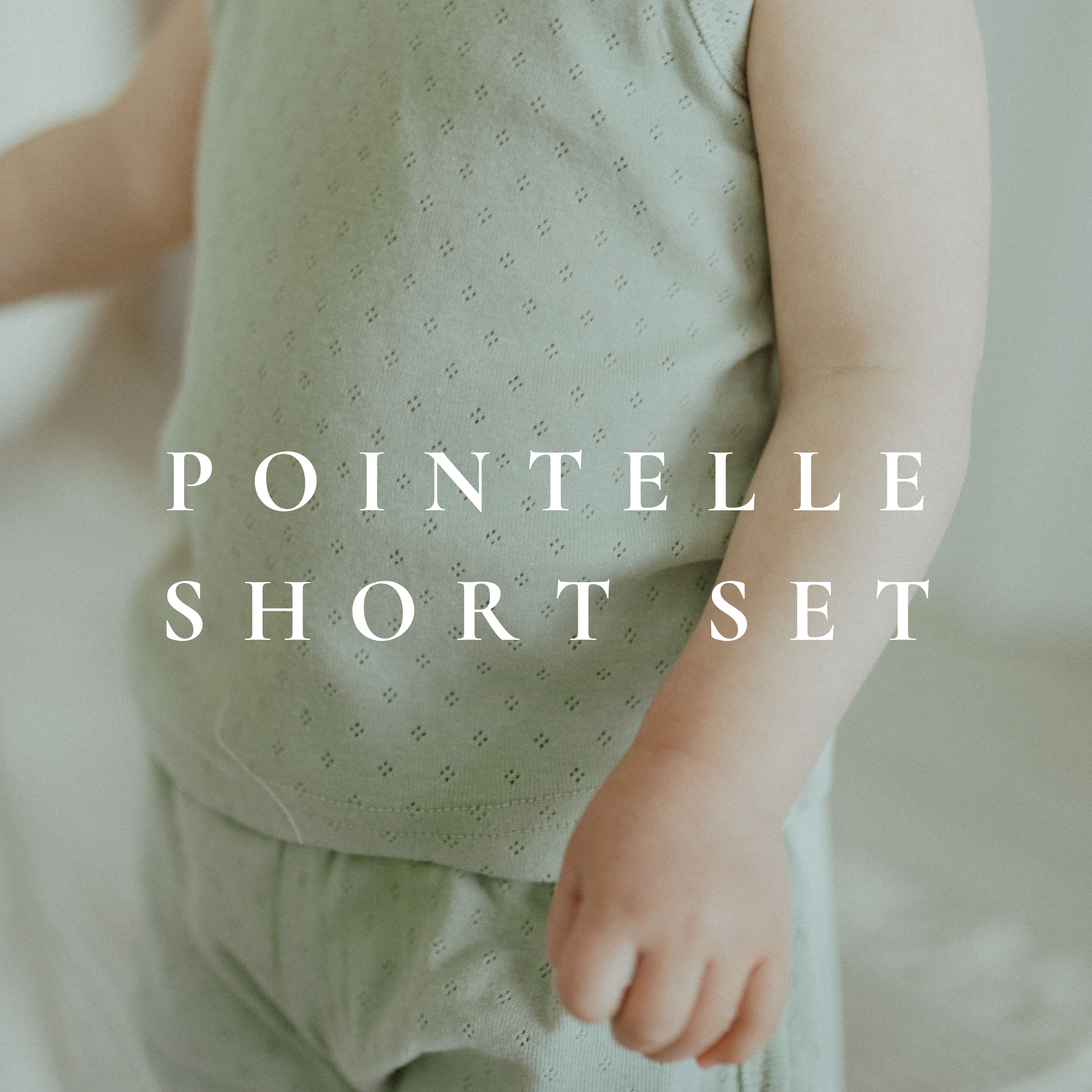 Pointelle Short Set