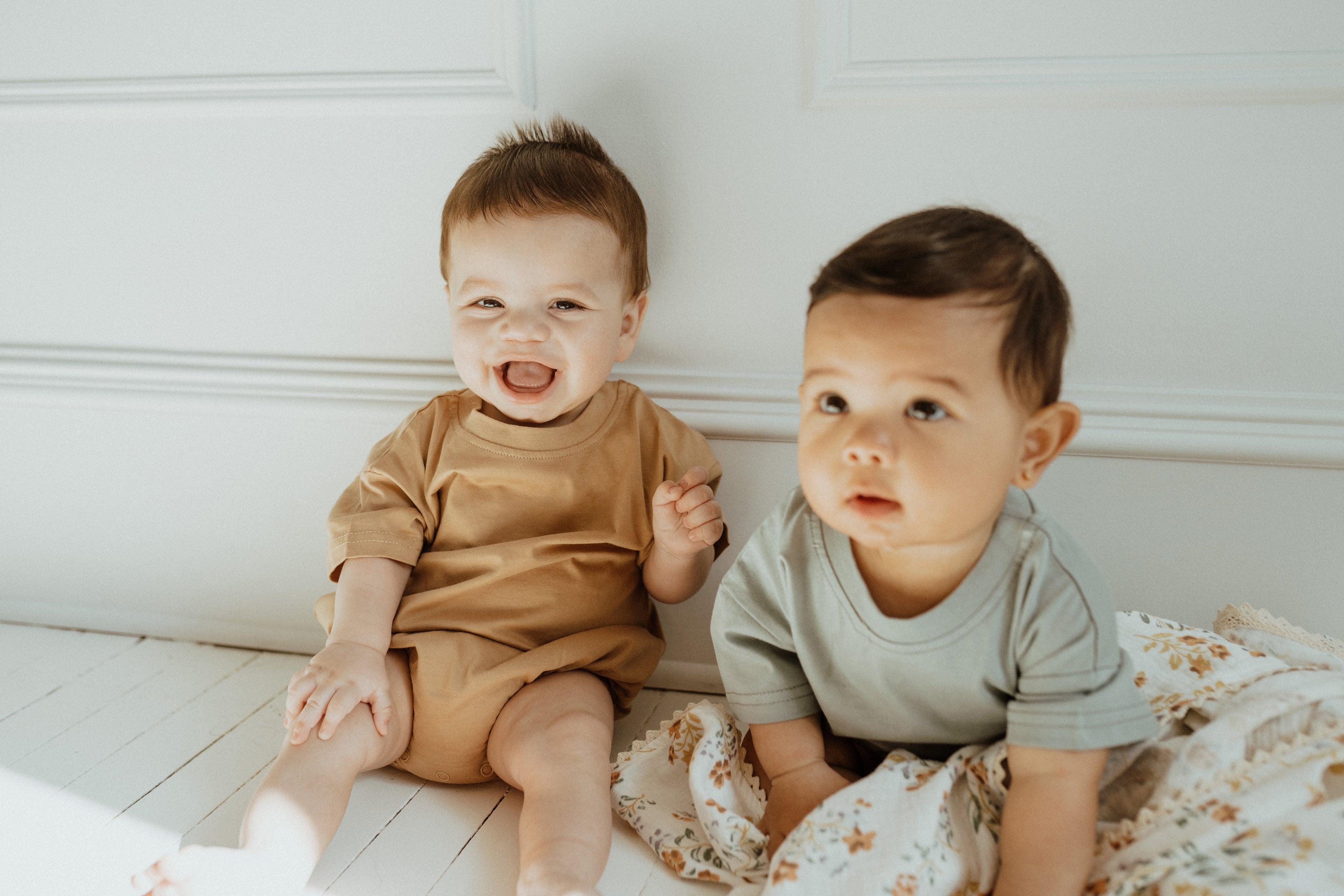 Drop Shoulder Romper