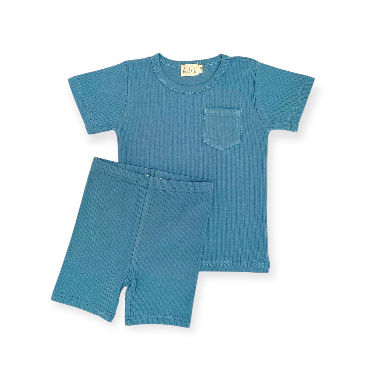 Biker Short Set - Deep Blue