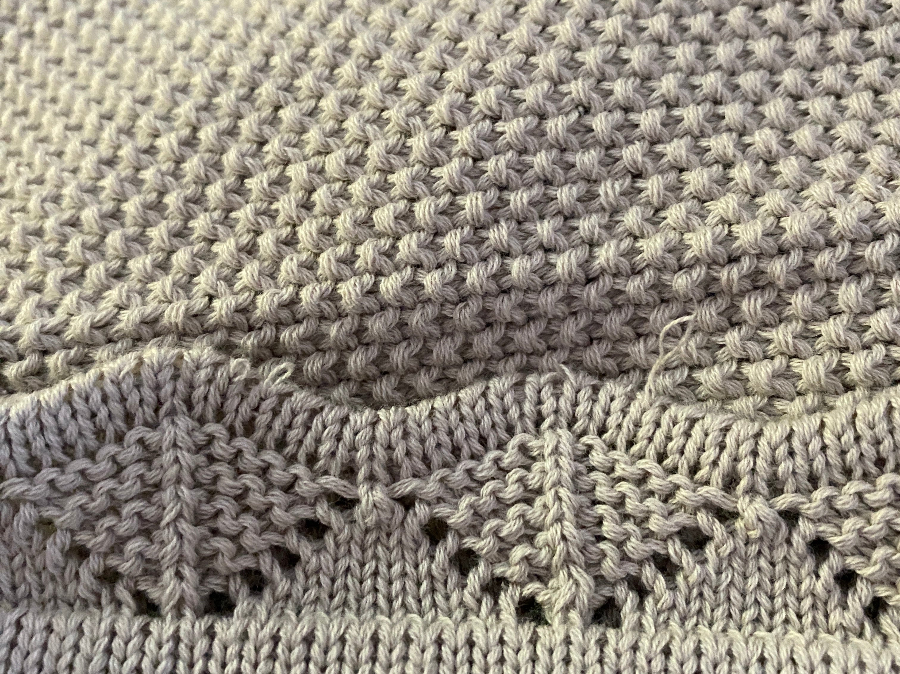 Oops Knit Heirloom Blanket – Sandstone | ba.be.O Canada