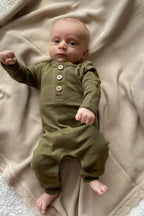 One Piece Suit - Olive