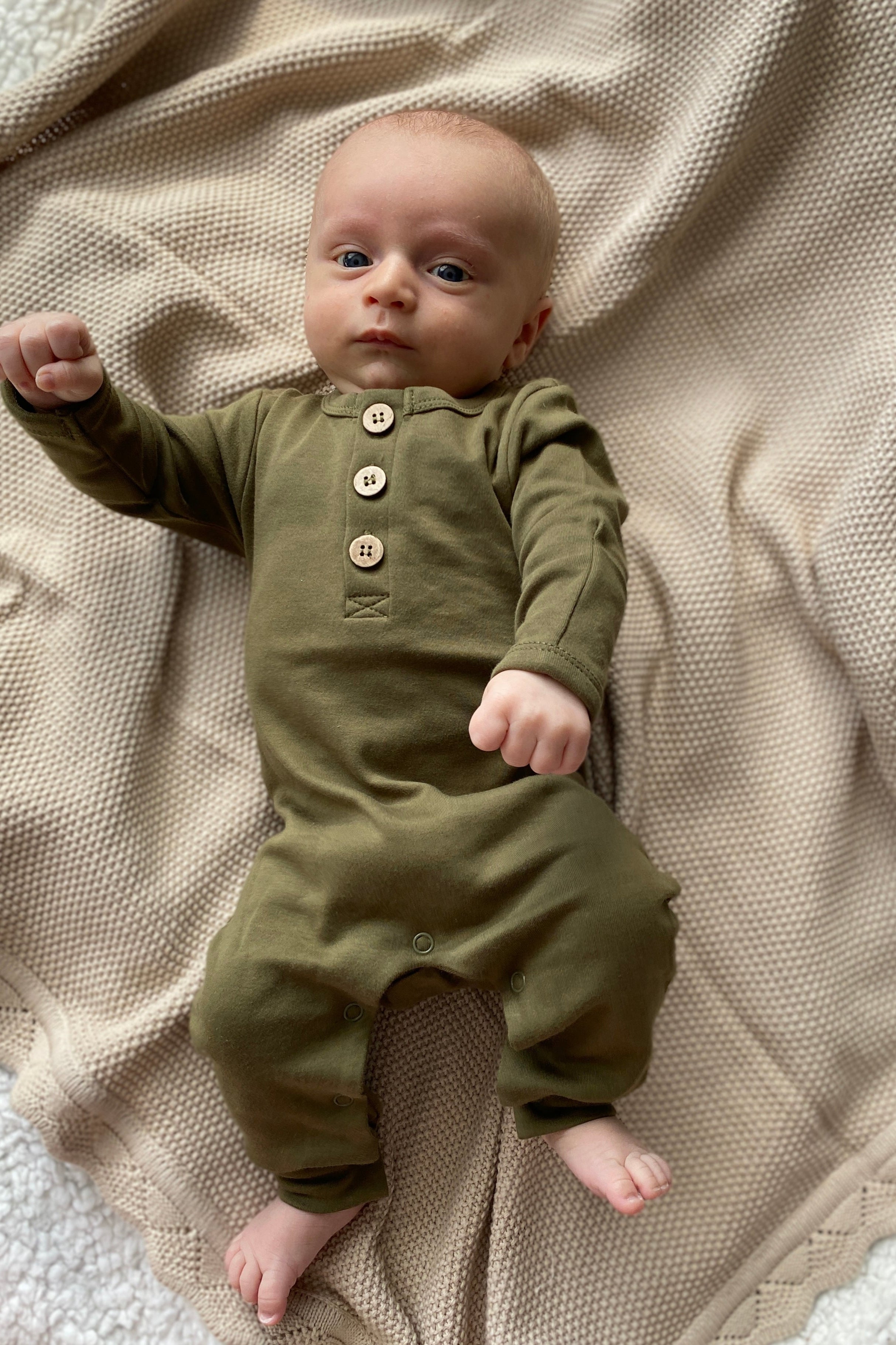 One Piece Suit - Olive