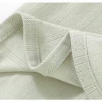 Pointelle Swaddle Blanket