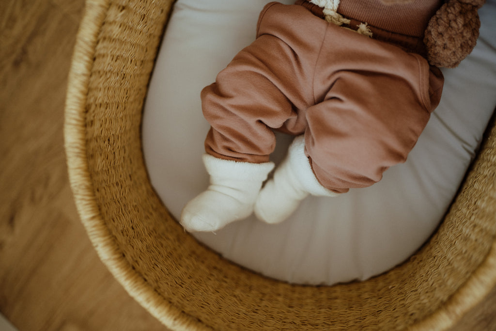 Organic Cotton Baby & Toddler Sweatsuit, Desert Pink | ba.be.O Canada