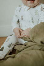 *Exclusive Print Tree Sleeper Organic Cotton