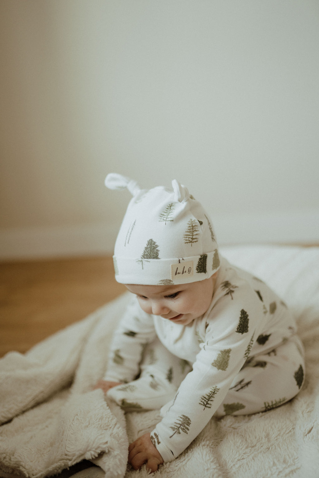 *Exclusive Print Tree Sleeper Organic Cotton