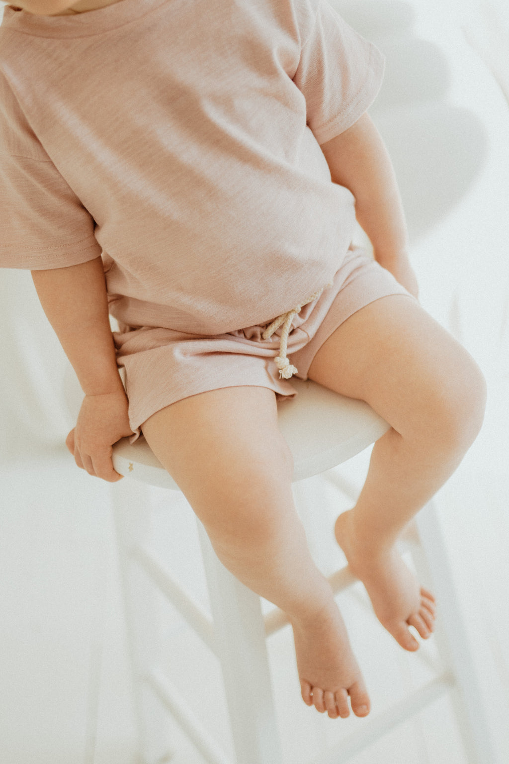 Short Set - Heathered Pink