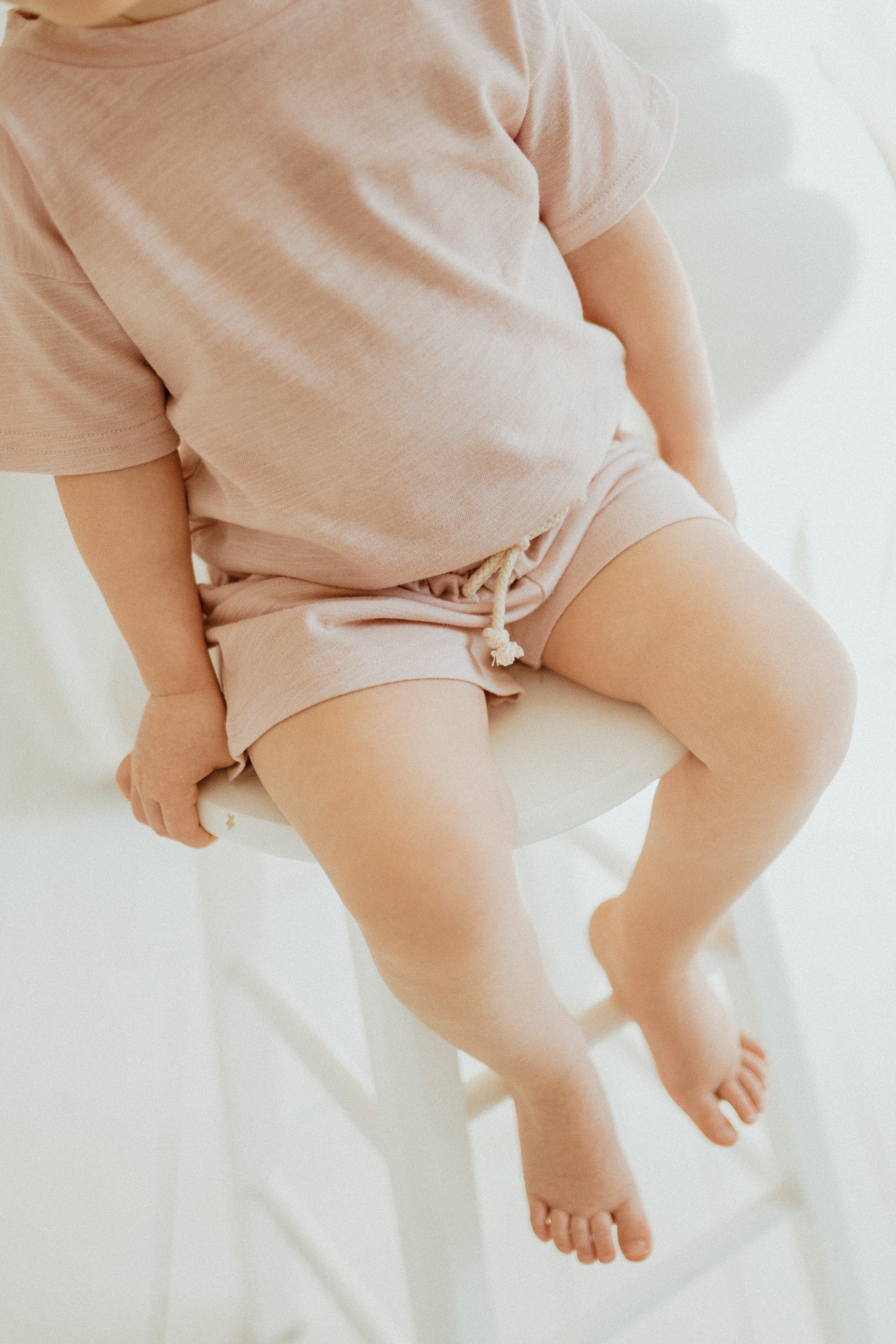 Short Set - Heathered Pink