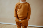 Ribbed Jogger Set – Copper