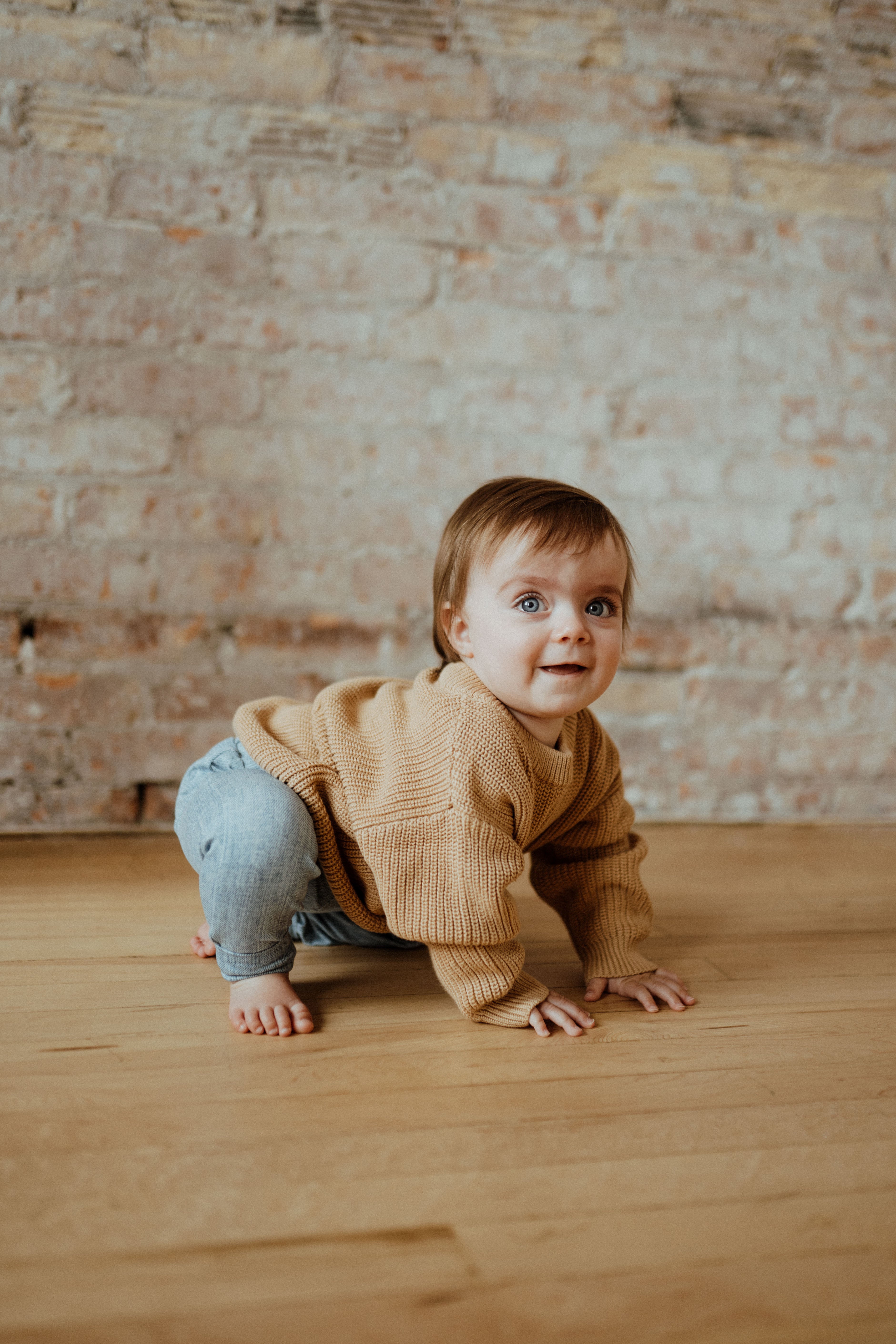 Knit Sweater – Caramel | ba.be.O Canada