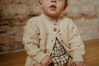 Dot Cardigan - Cream