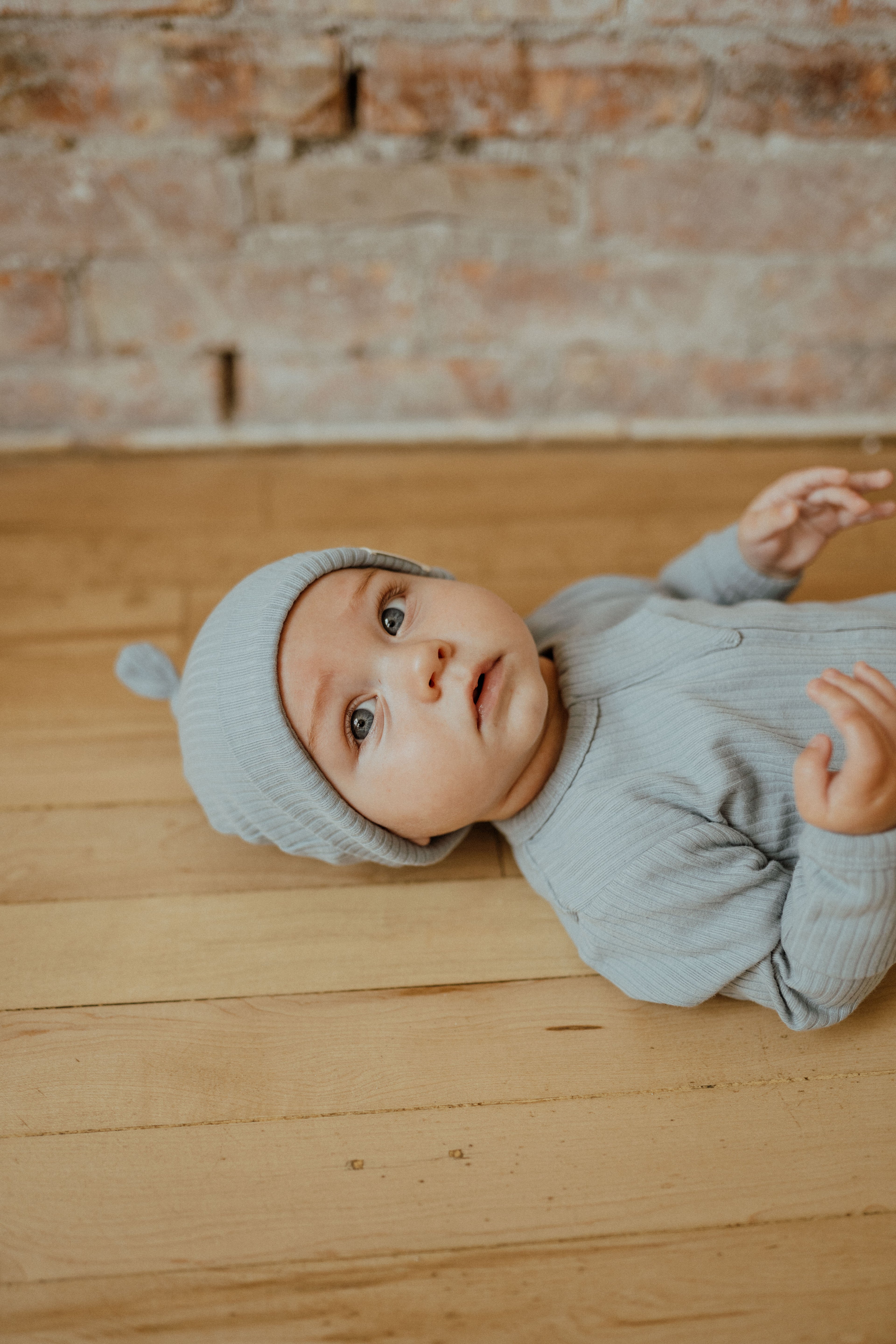 Harbour Blue organic cotton baby sleeper NB, 0-3M, 3-6M, 6-12M Canada;Harbour Blue newborn romper NB Canadian boutique;Harbour Blue infant sleeper NB organic cotton Canada