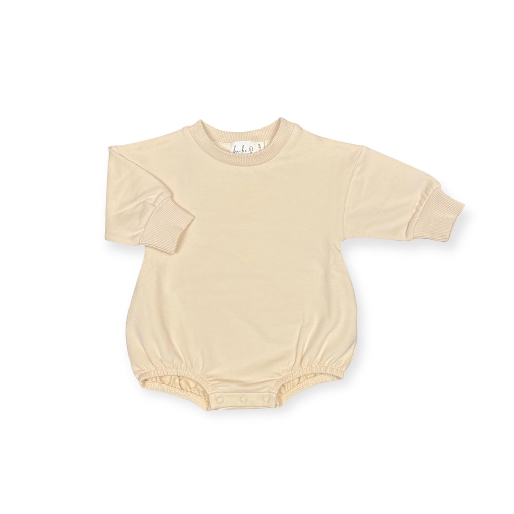 Bubble Romper - Cream