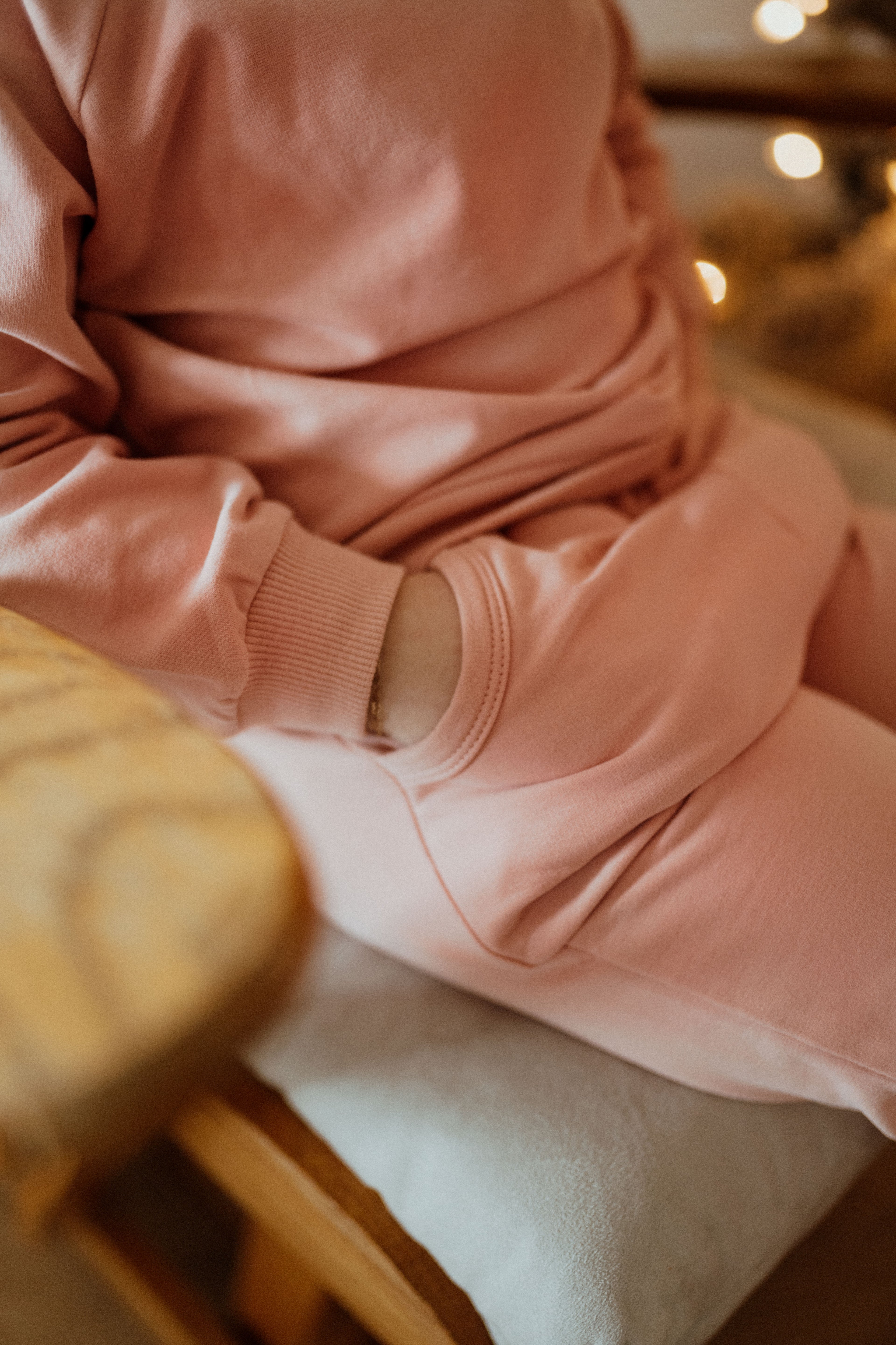 Organic Cotton Baby & Toddler Sweatsuit, Flamingo | ba.be.O