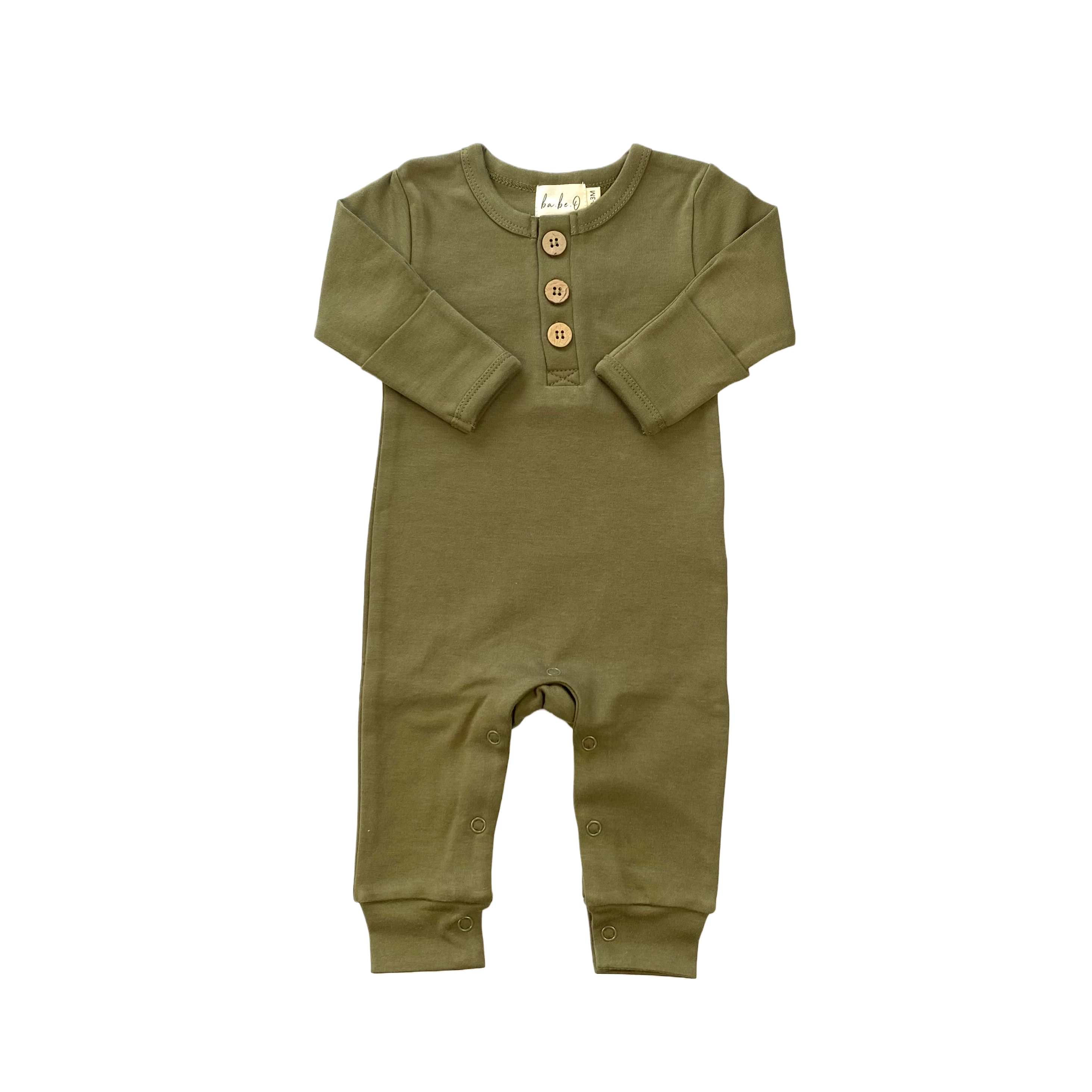 One Piece Suit - Olive
