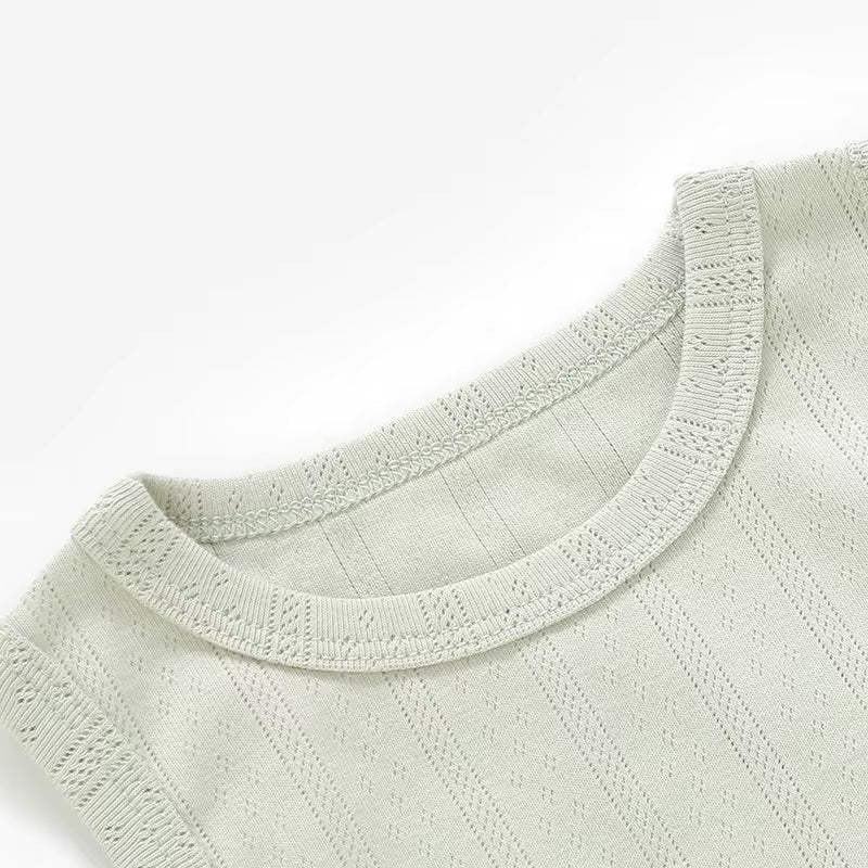 Pointelle Tank Romper