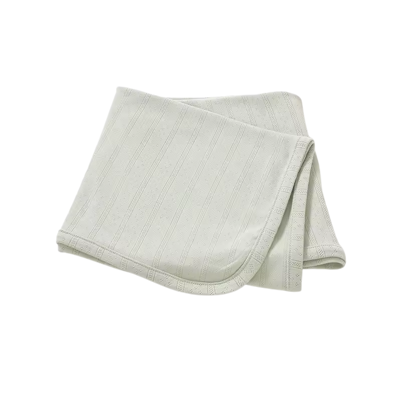 Pointelle Swaddle Blanket