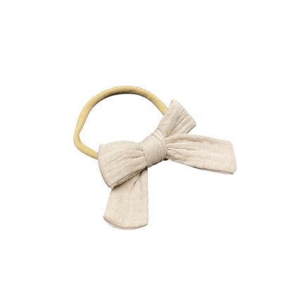 Nylon Headband - French Vanilla