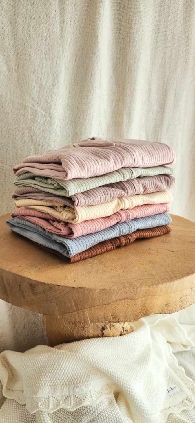 Organic Cotton Baby Sleeper, Light Sage | ba.be.O