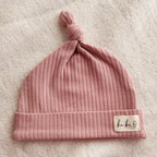 Knotted Cap - Rose