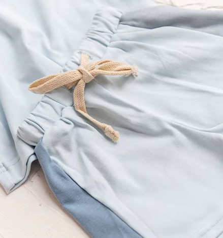 Tri-Colored Short Set