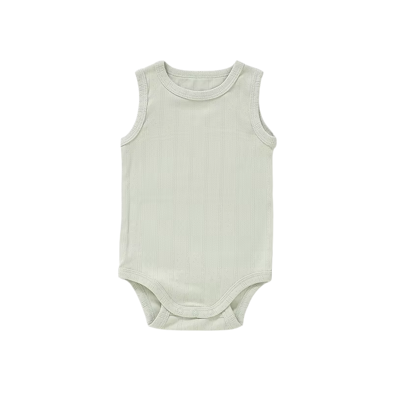 Pointelle Tank Romper