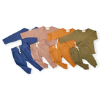 Ribbed Jogger Set – Mauve