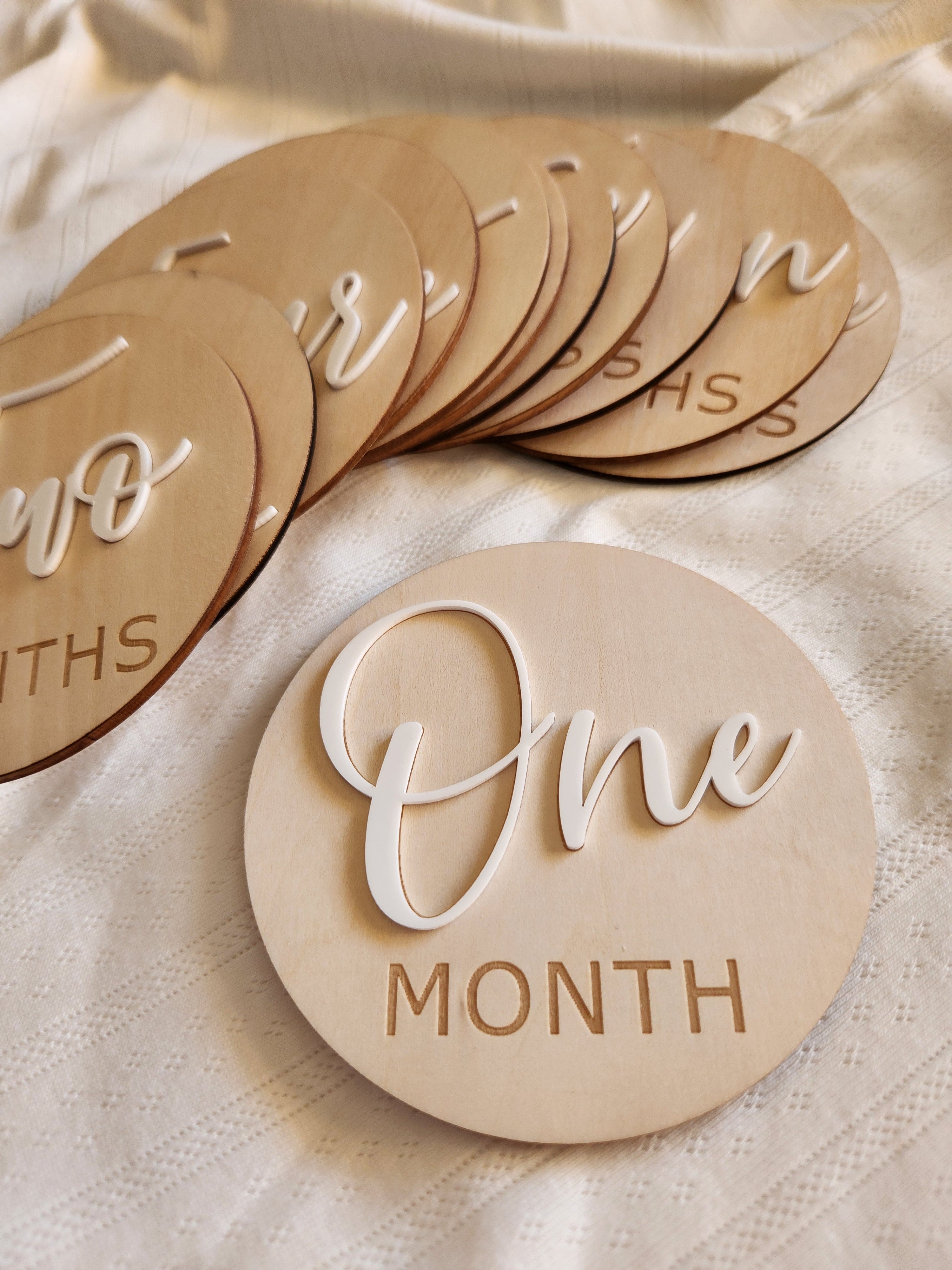 Milestone Disc Set - White