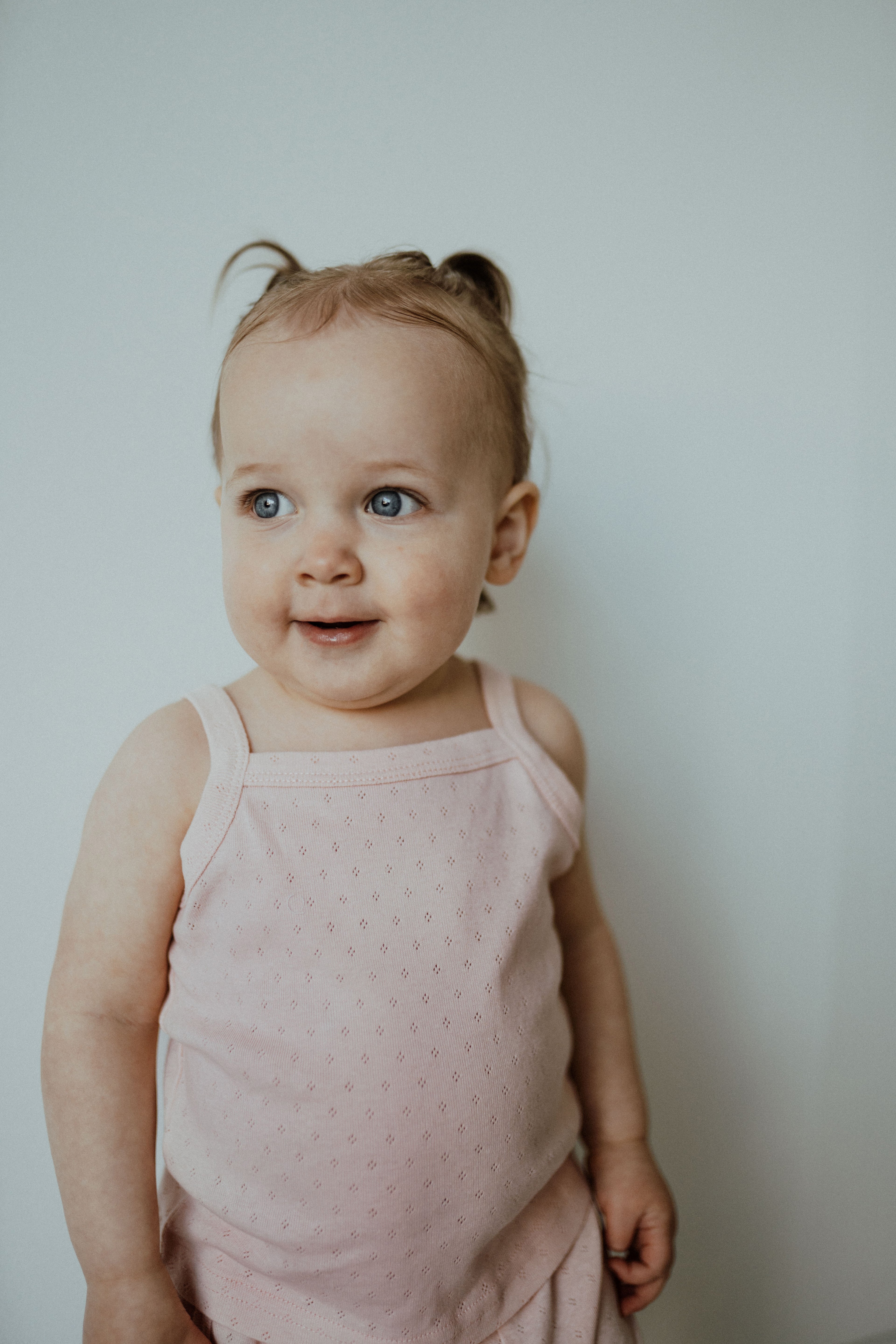 Pointelle Short Set - Pastel Pink