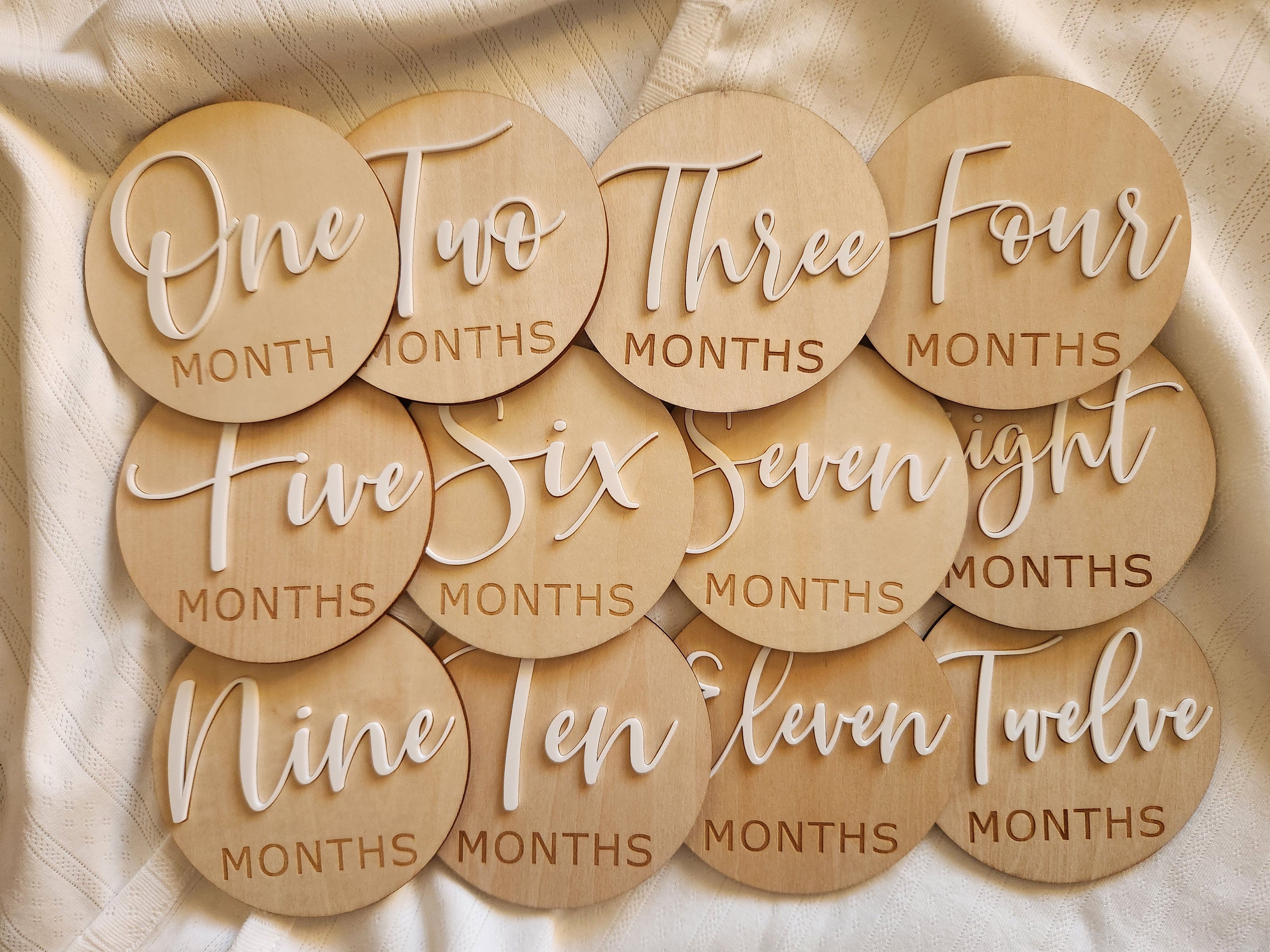 Milestone Disc Set - White
