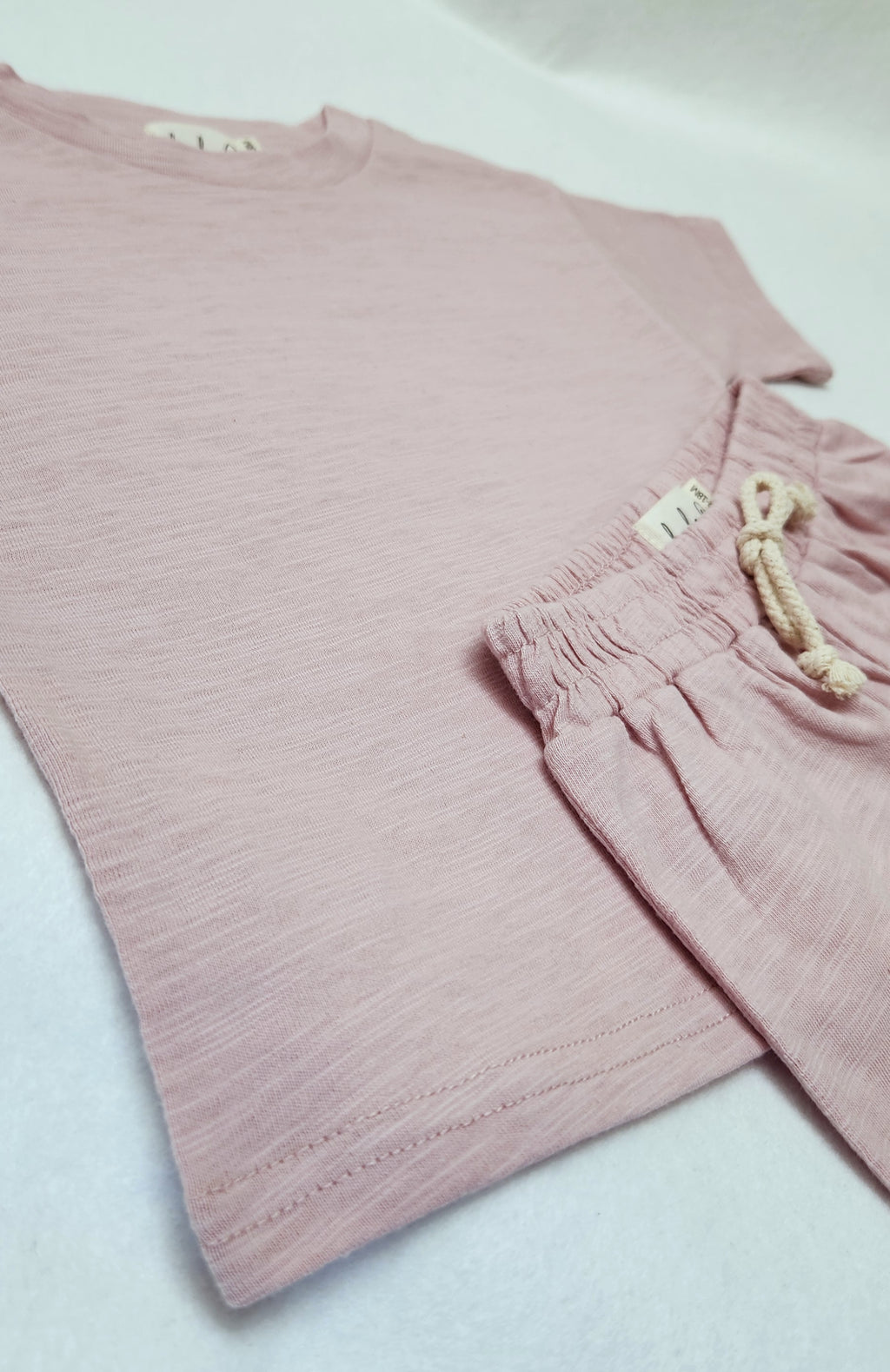 Short Set - Heathered Pink