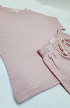 Short Set - Heathered Pink