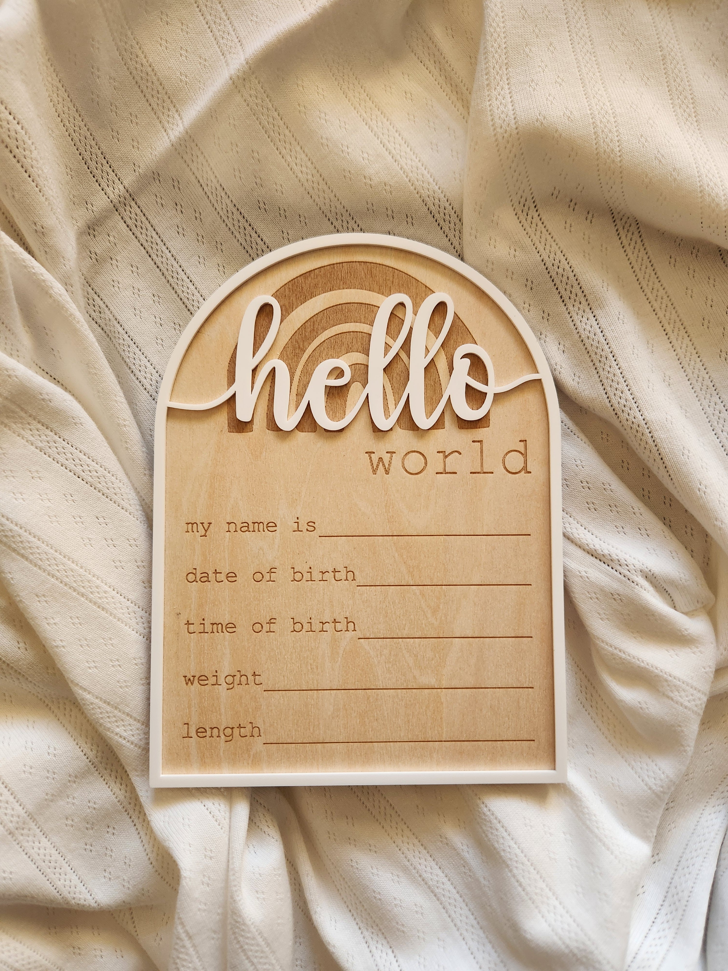 Hello World - Rounded Arch