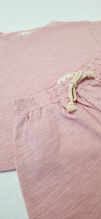 Short Set - Heathered Pink